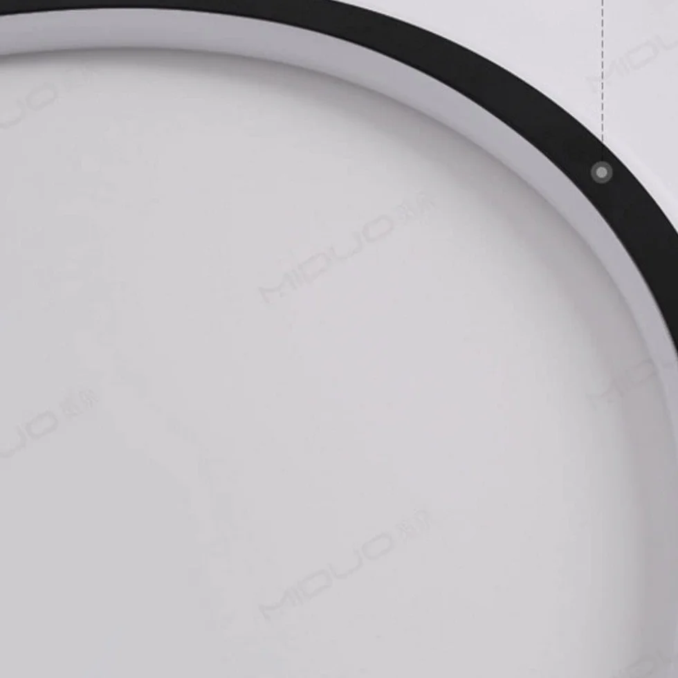 Lampa Sufitowa LED Ultra-cienka Okrągła Akrylowa Trójkolorowa Ściemniana do Salonu Sypialni