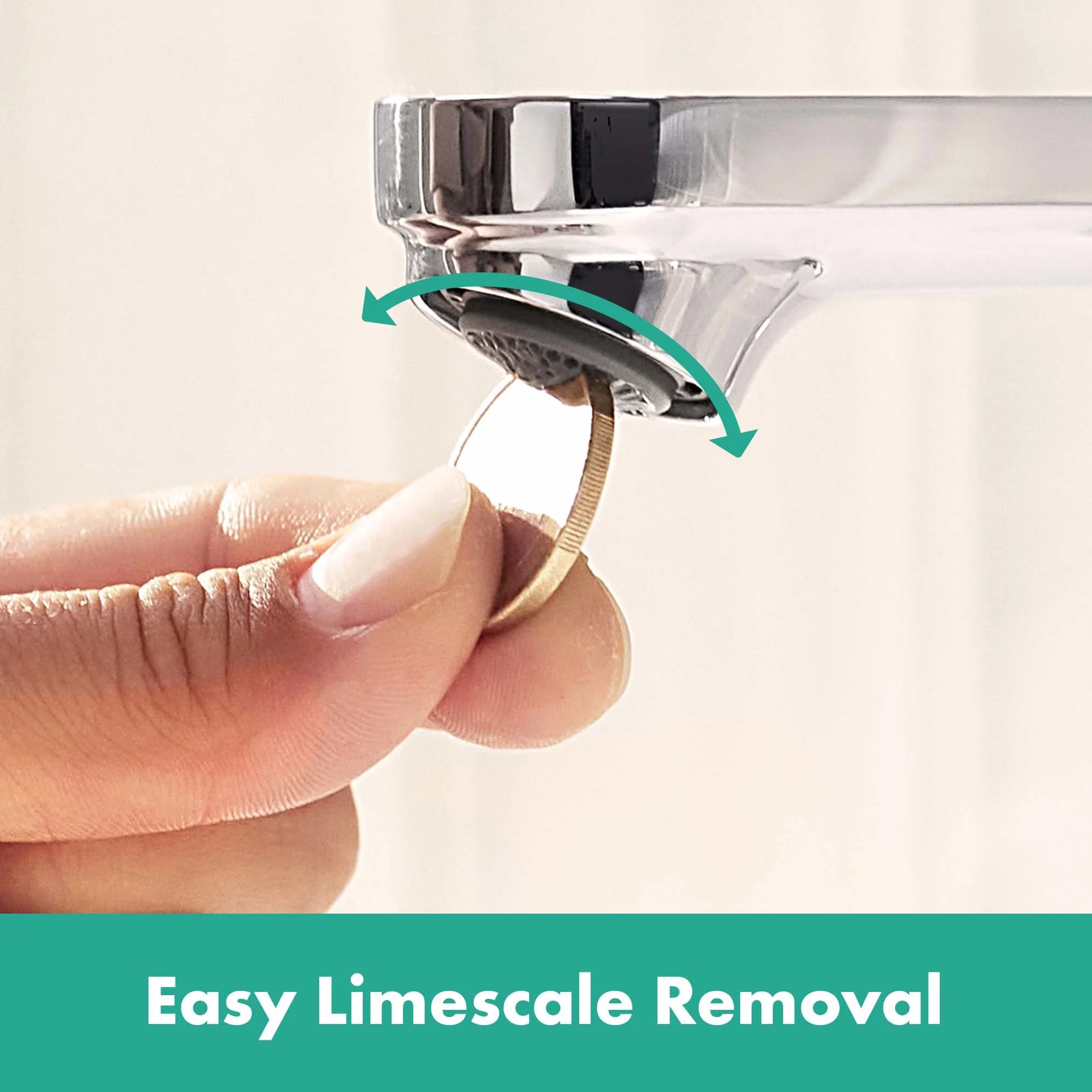 hansgrohe Rebris S bateria umywalkowa chrom 84 mm EcoSmart CoolStart