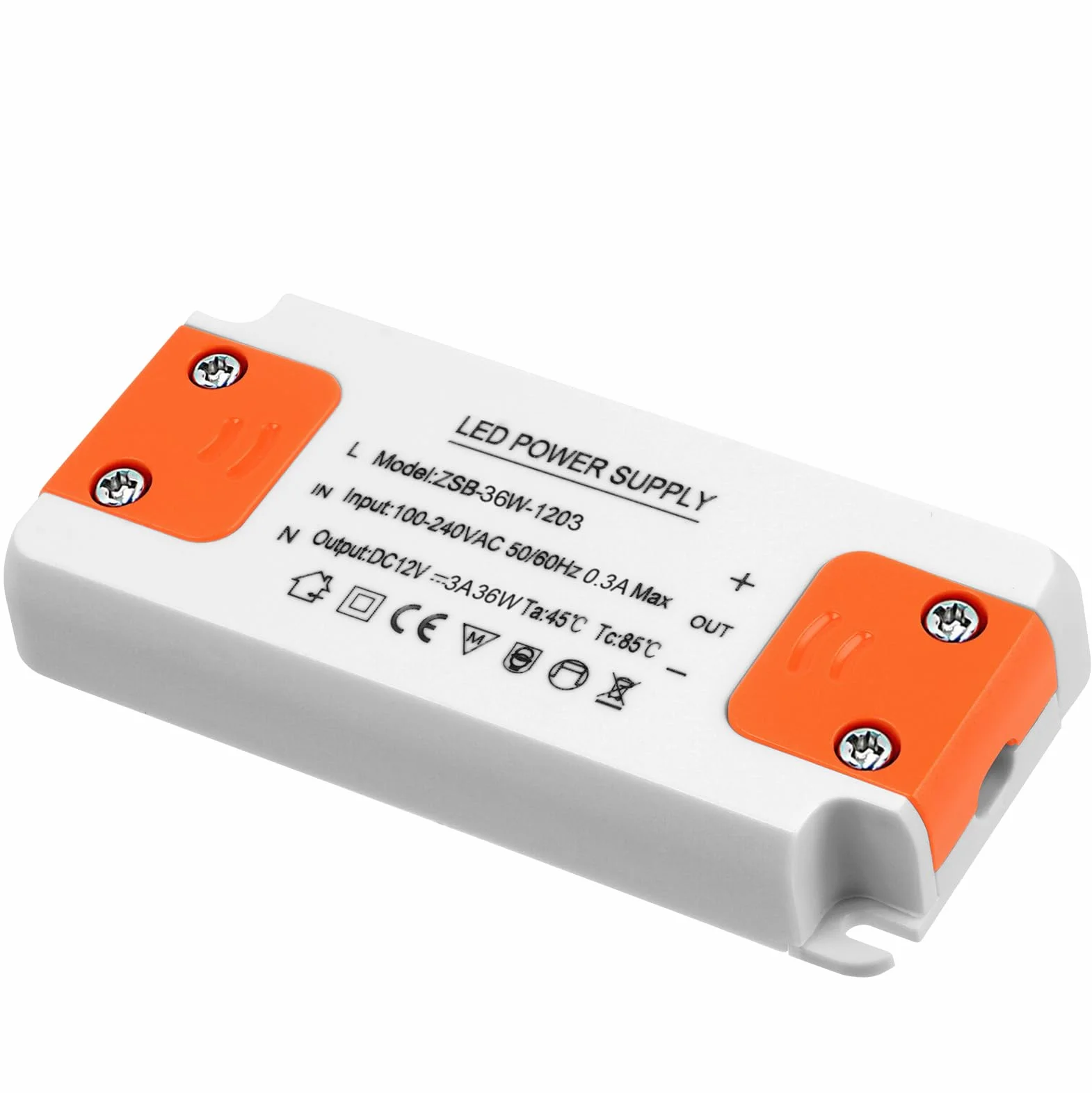 AXFEE Transformator LED 36W 230V na 12V do taśm LED zamiennik halogenowy