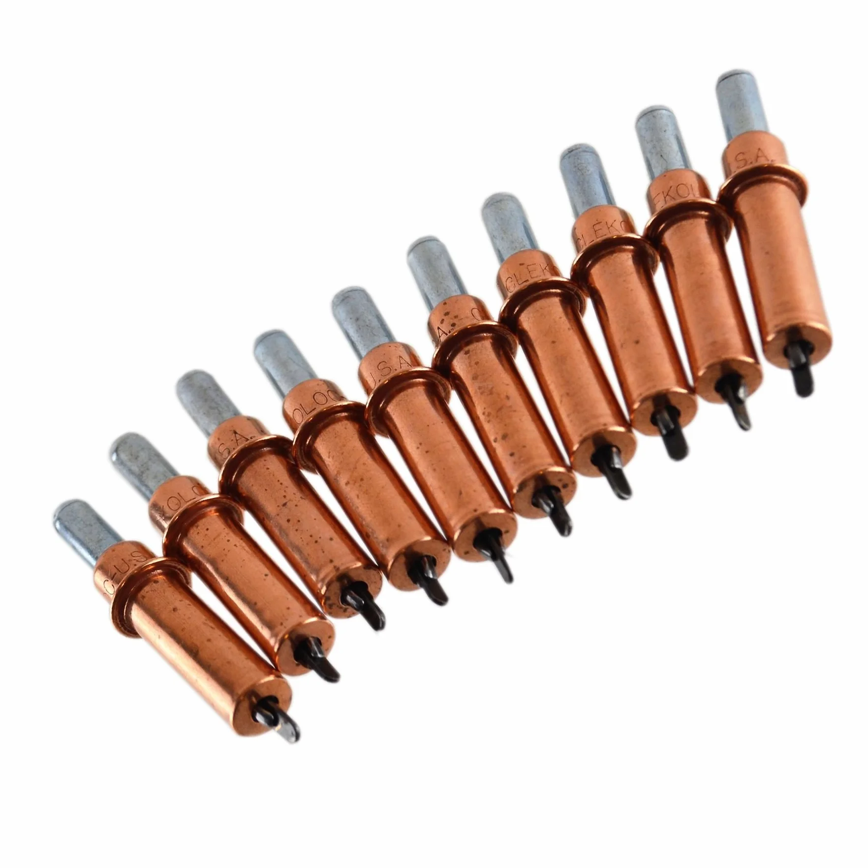 AB Tools Urządzenia tymczasowe mocowanie Cleco skóra szpilki metalowe blachy chwyta 1/8" urządzenie mocujące 10 opakowanie