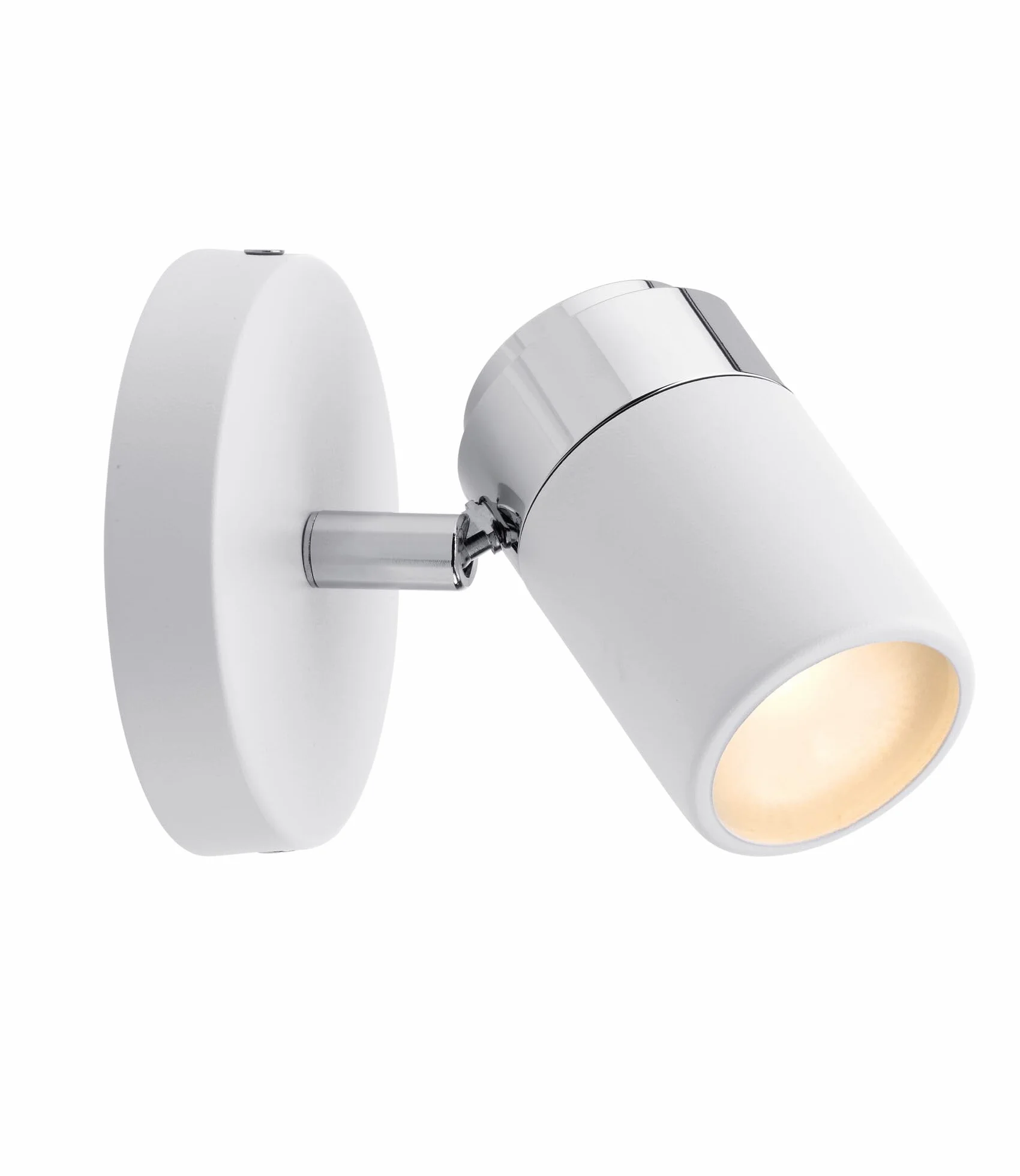 Paulmann Spotlight Zyli IP44 1x10W GU10 biały chrom 230V metal oprawa sufitowa LED