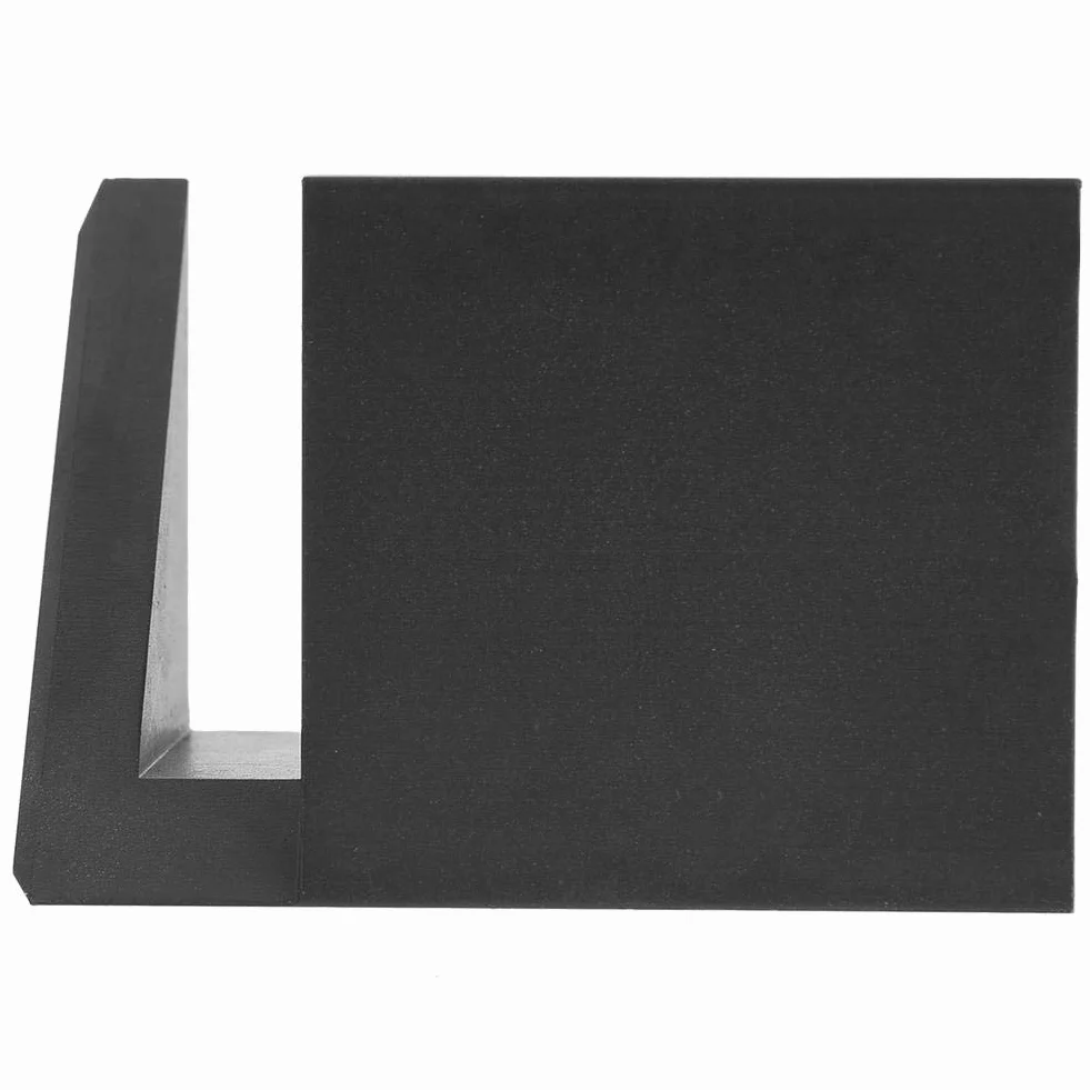 Zeichnungs-Reißnadel, schwarze Aluminiumlegierung 45-Grad-Winkel-Mittellinie für Holzbearbeitung