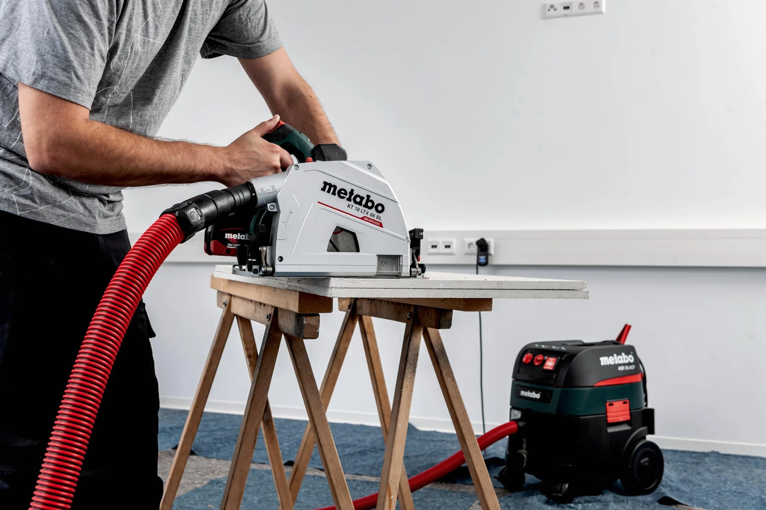 Metabo Zestaw start/stop CordlessControl typ F automatyczne sterowanie odkurzaczem sieciowym