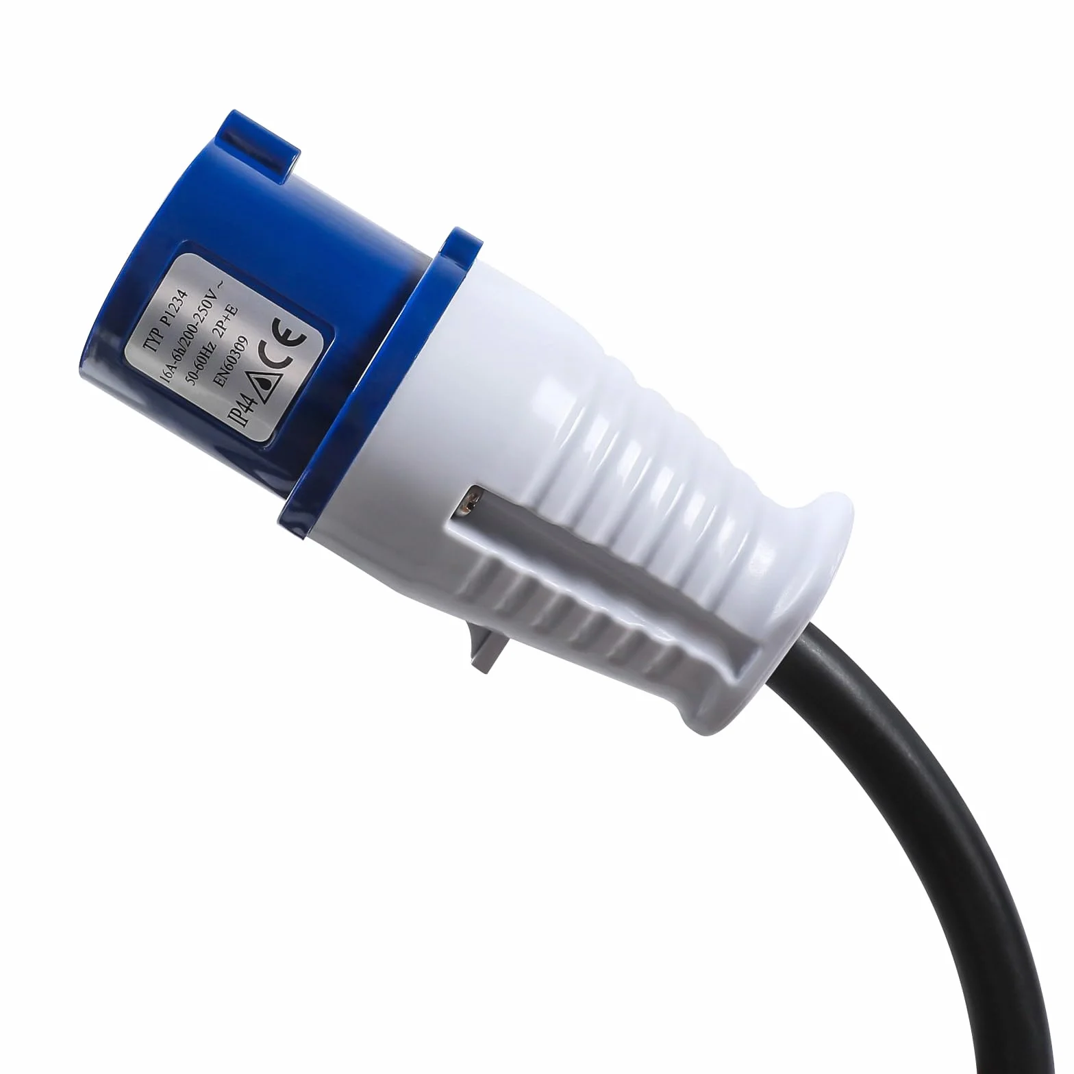 AOHEWEI Kabel przejściowy CEE 1,5 m Schuko do wtyczki CEE 230 V 16 A IP44