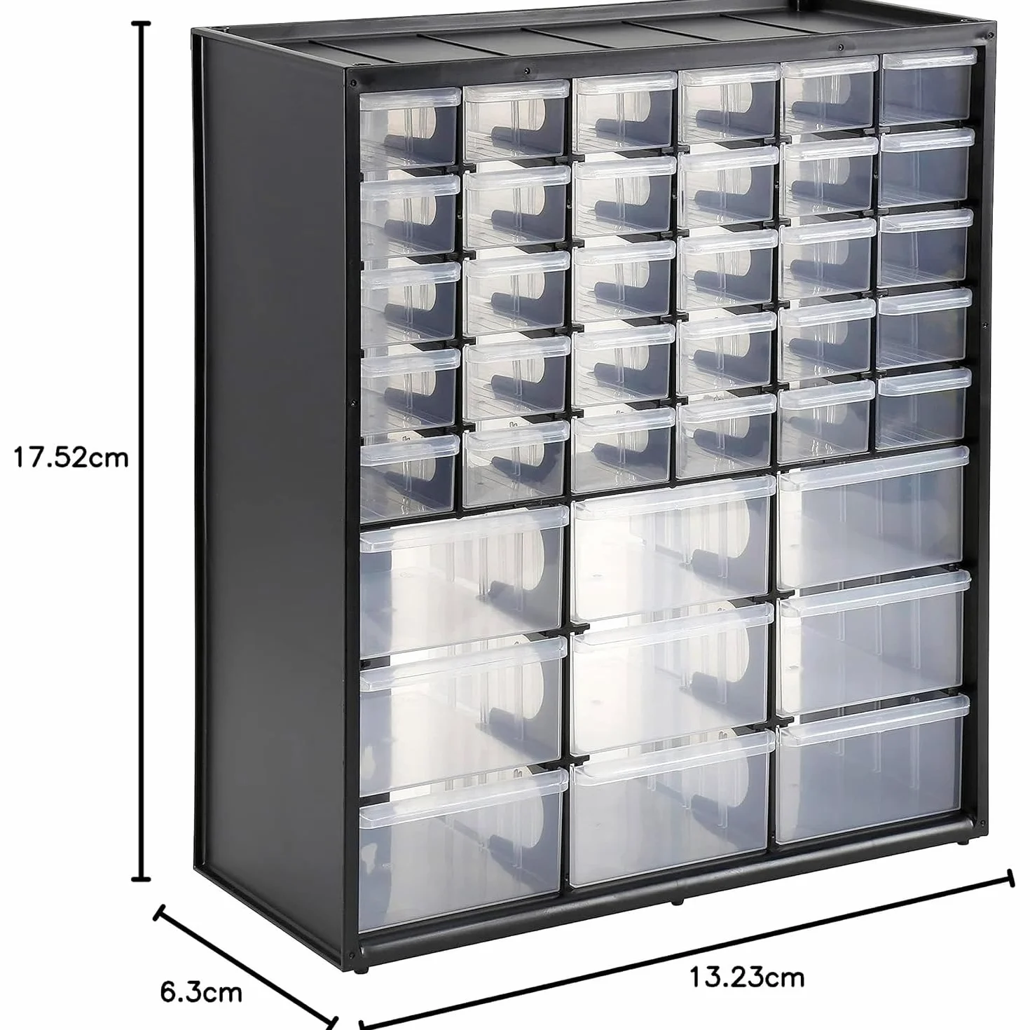 Black+Decker Organizer Szary 13,23 x 6,3 x 17,52 cm 2,09 kg