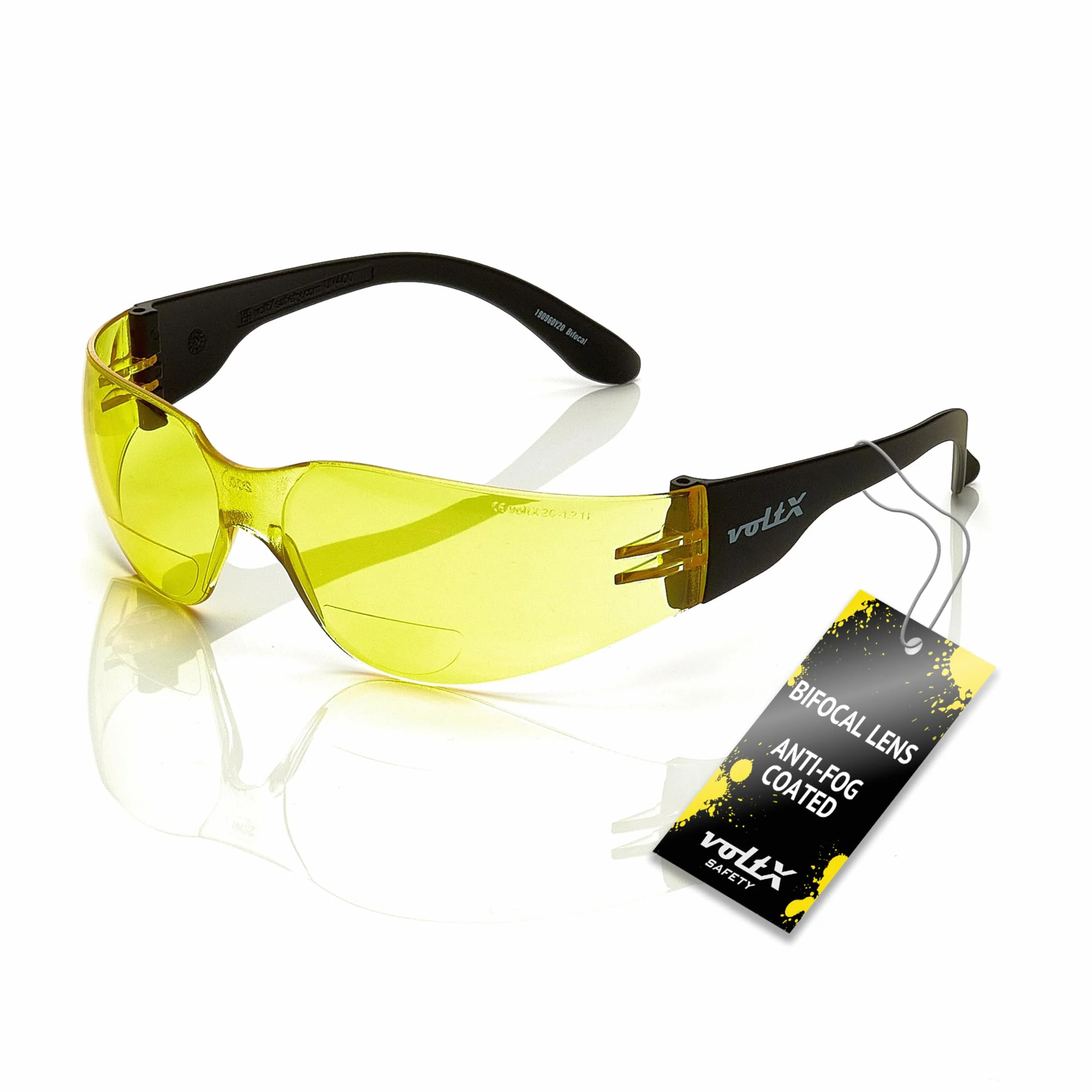 voltX GRAFTER dwuogniskowe, lekkie okulary ochronne, rowerowe, sportowe, z certyfikatem CE EN166f