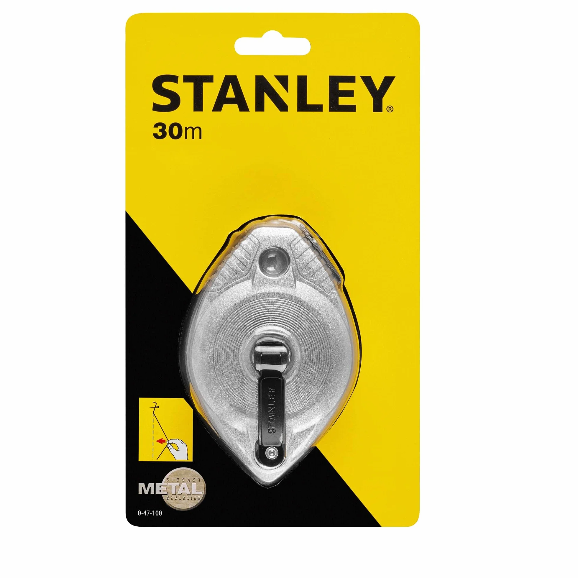 STANLEY Tiralíneas aluminiowy 30m profesjonalny