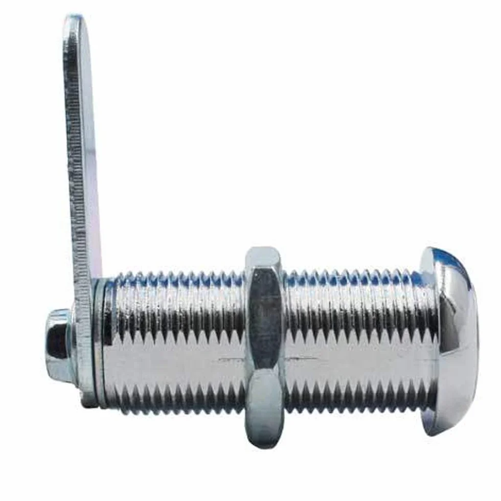 YUEWO Zamek krzywkowy 19 mm x 40 mm gwint zabezpieczający cylinder