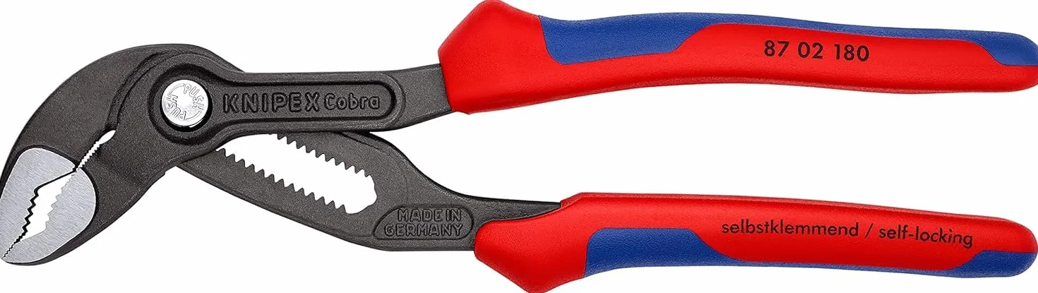 KNIPEX Cobra Szczypce nastawne do rur 180 mm 87 02 180