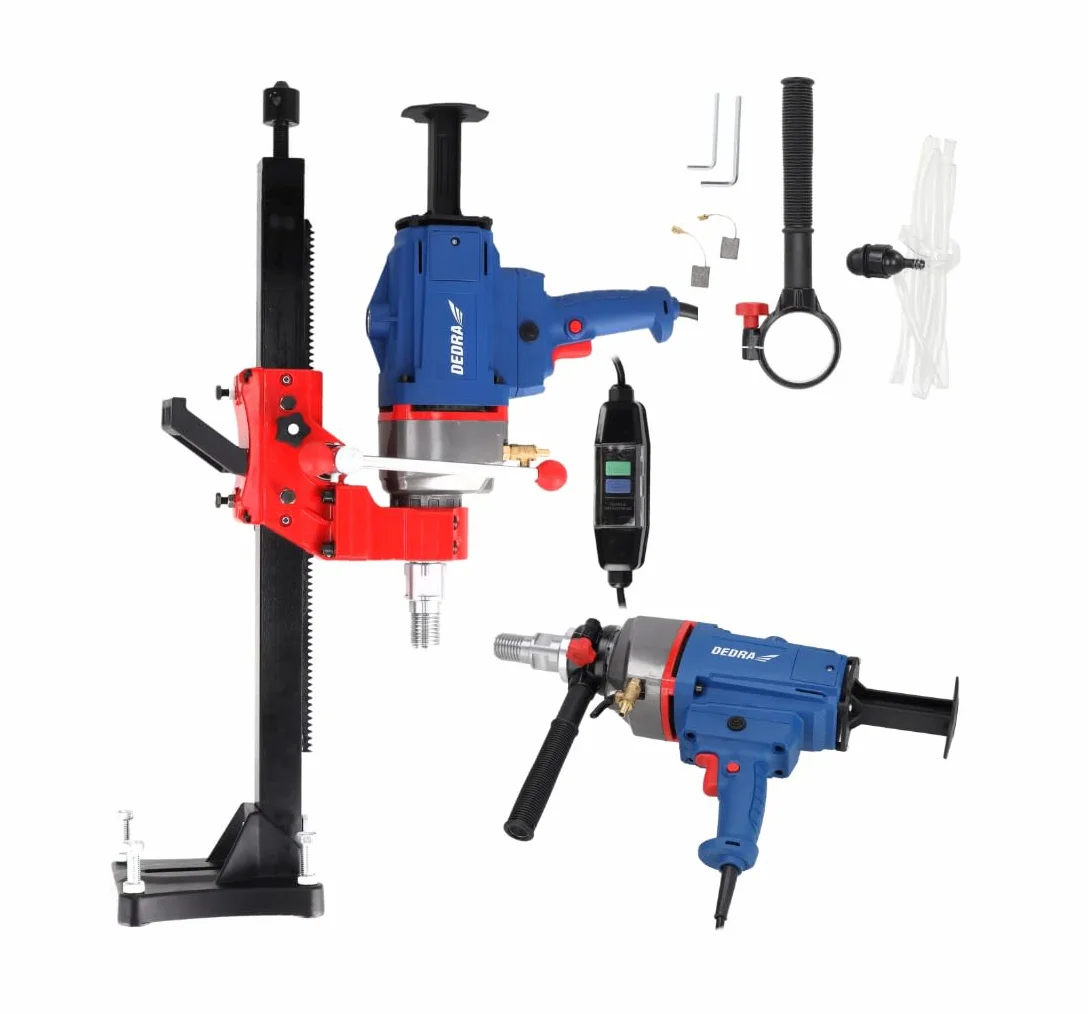 DEDRA DED7616S Wiertarka do betonu ze stojakiem 2300 W 205 mm