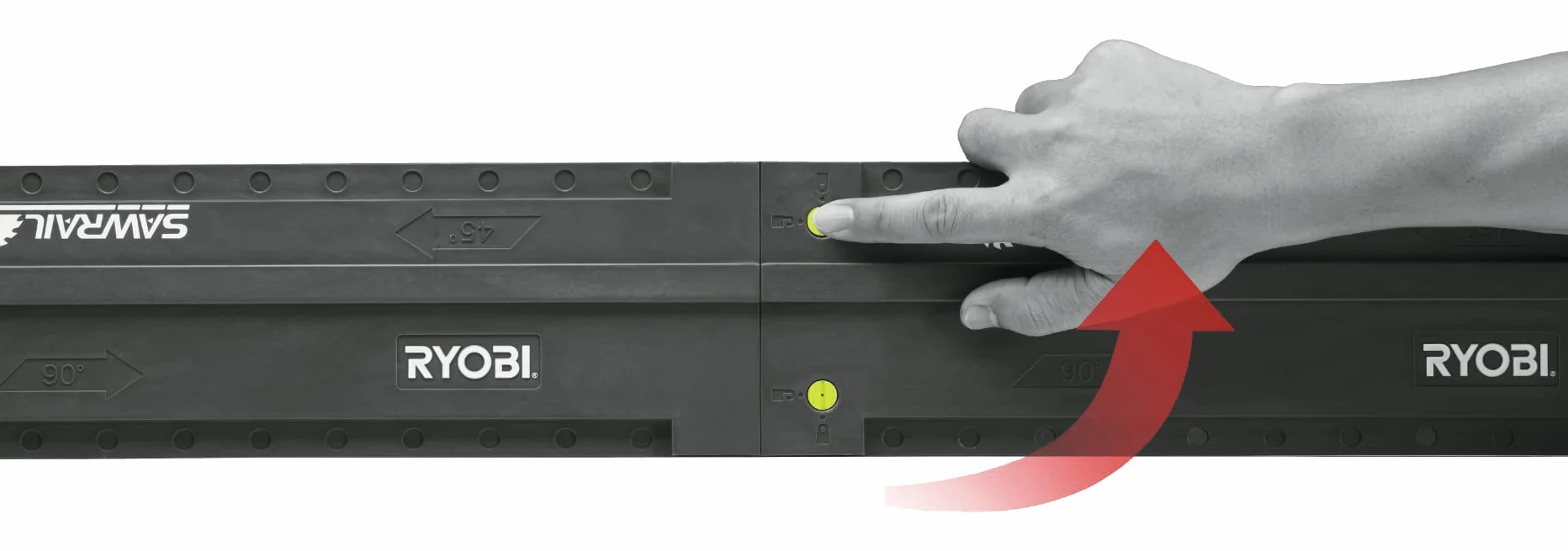 Ryobi Prowadnica do Piły Tarczowej RAK03SR Pasuje do RWS1250 RWS1400 RWS1600