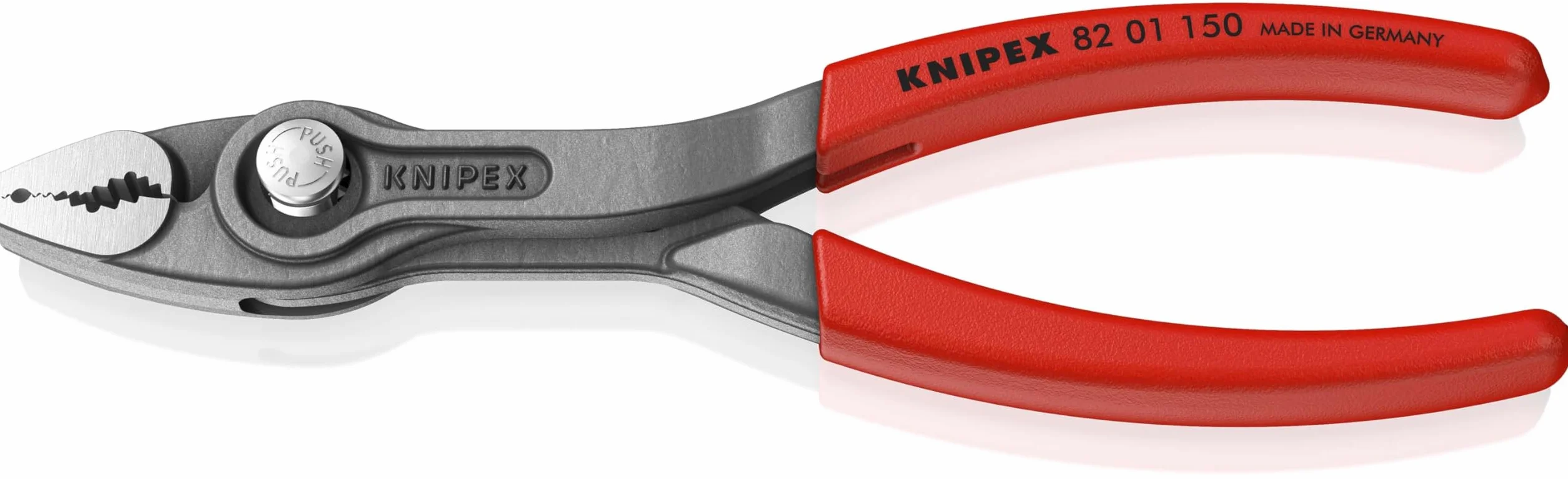 Knipex 82 01 150 Twingrip Szczypce z Chwytem od Czoła i Boku, Fosforanowana, 150 mm