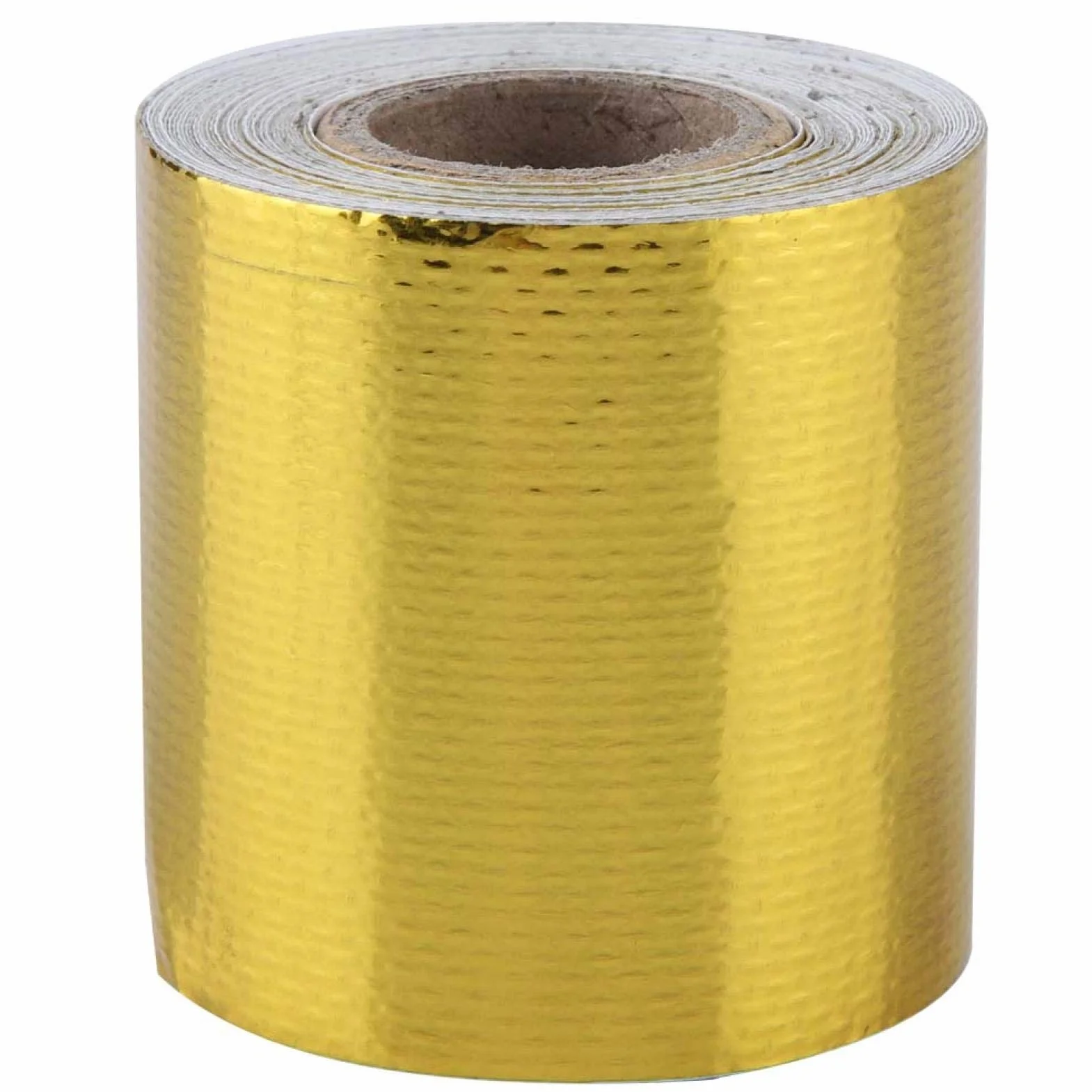 Taśma odblaskowa termorefleksyjna 5m x 5cm Aluminiowa złota