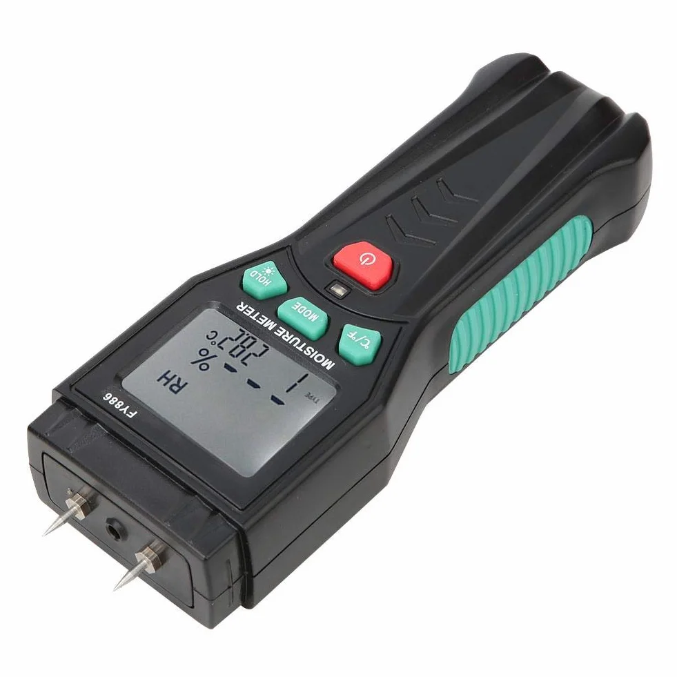 Czujnik wilgotności drewna miernik tester z wyświetlaczem LCD