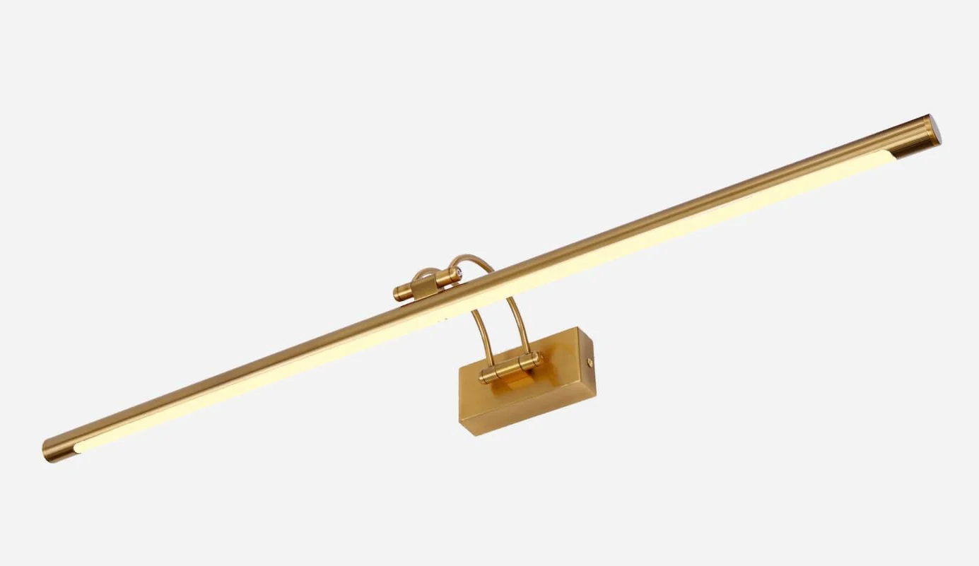 Ściany LED do oświetlania obrazów, 16W, 3000K, antyczne wykończenie brązu, 90 cm