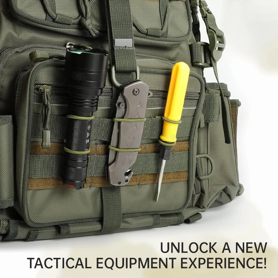 16 sztuk outdoorowych molle torba klamra, kamizelka taktyczna, pasek z klamrą, system Molle plecak, kamizelka, akcesoria, akcesoria