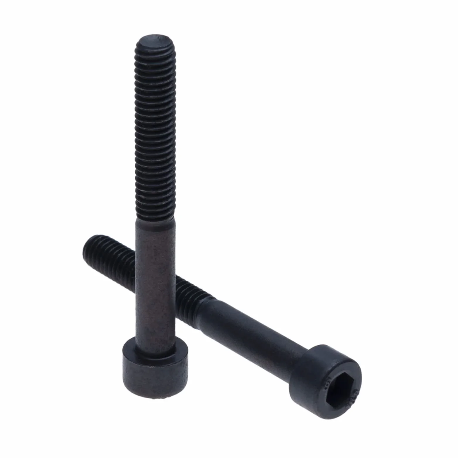 Cylinder Hex Sruby z łbem Walcowym M10x50 (Opakowanie Zawiera 2 sztuk) Gatunek Stali 10.9 Gniazdko Klucz Imbusowy Wkręt Łączniki Gwintowe Heavy Duty Certyfikowany Standard DIN912 Czarny (10mm x 50mm)