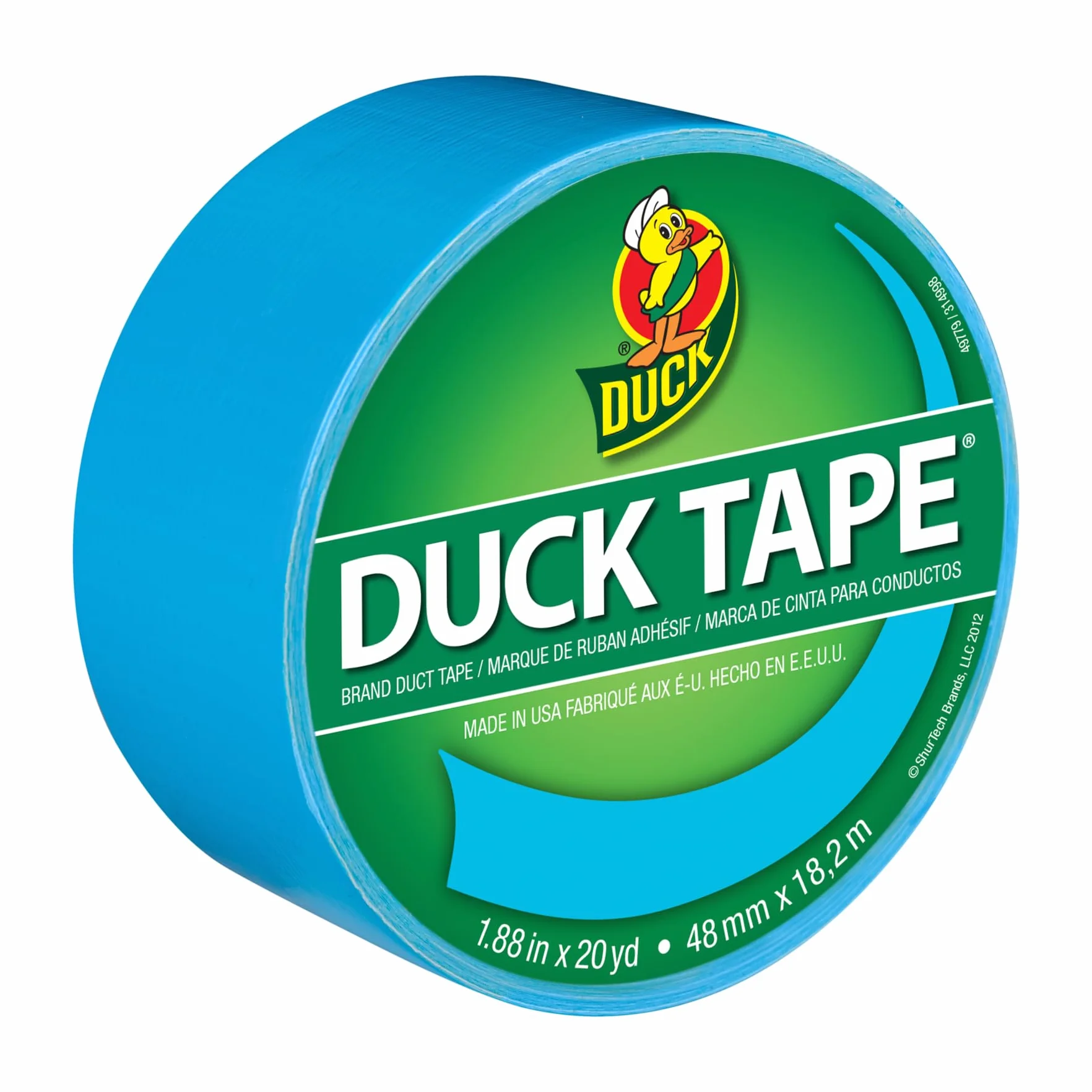 Duck Tape Niebieski Elektryczny 48 mm x 18,2 m Naprawa Rzemiosło Dekorowanie