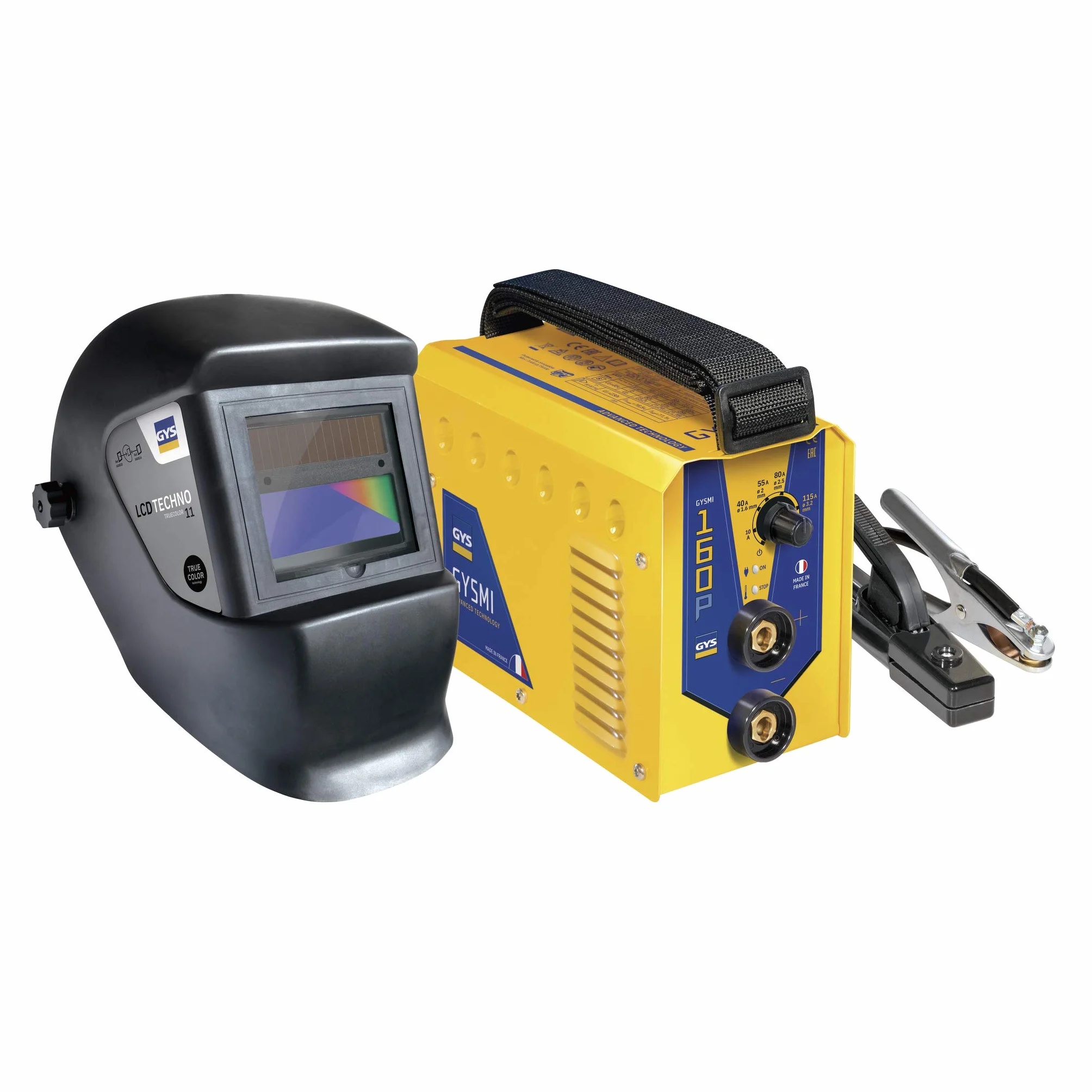 GYS GYSMI 160P LCD 11 Sch biały inwerter spawalniczy 160A