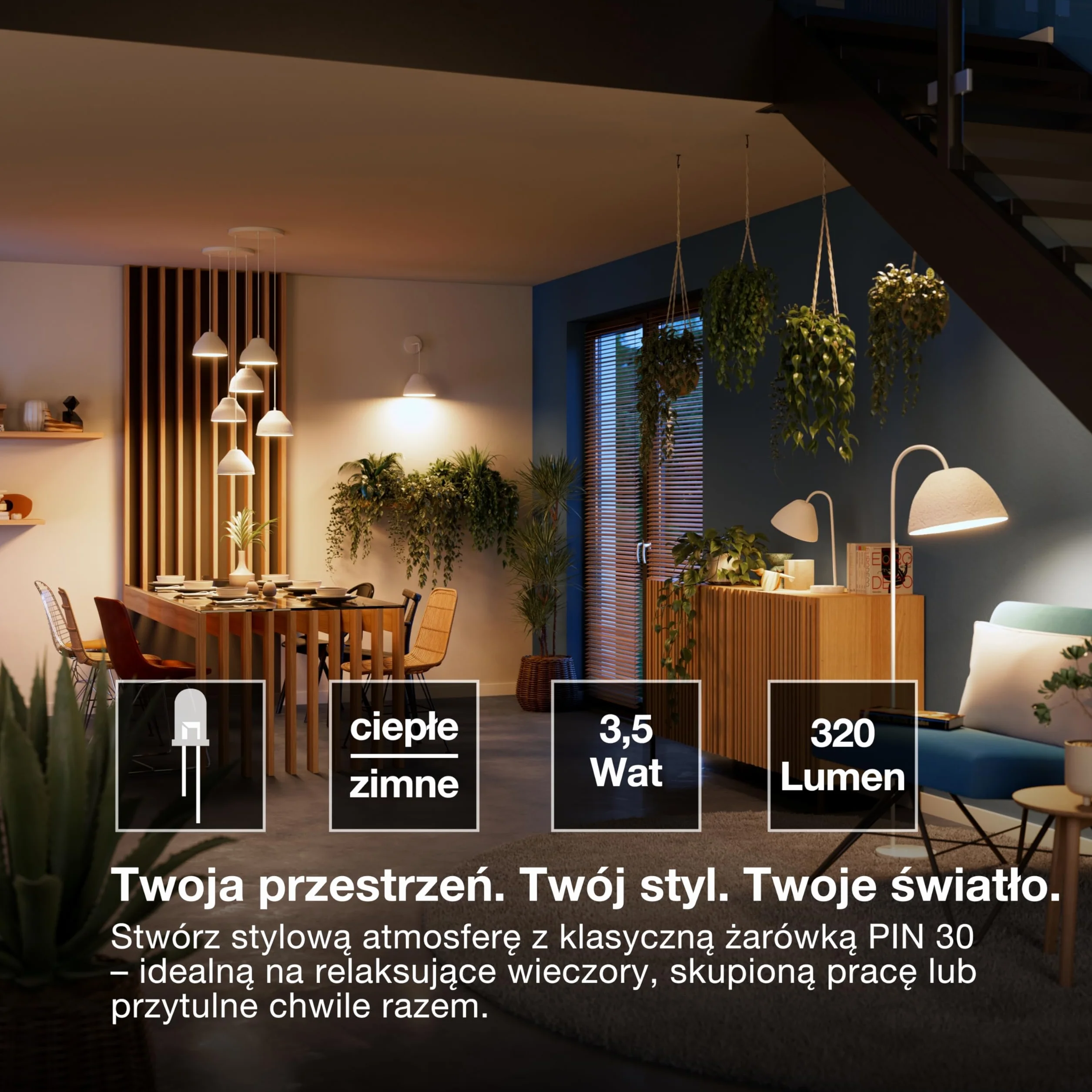 OSRAM SMART+ WiFi SPECIAL PIN CL 30 Lampa LED z trzonkiem typu Retrofit G9, 3,5 W, 320 lm, 2700 K do 6500 K, funkcja światła białego, możliwość przyciemniania, długa żywotność, łatwa instalacja,