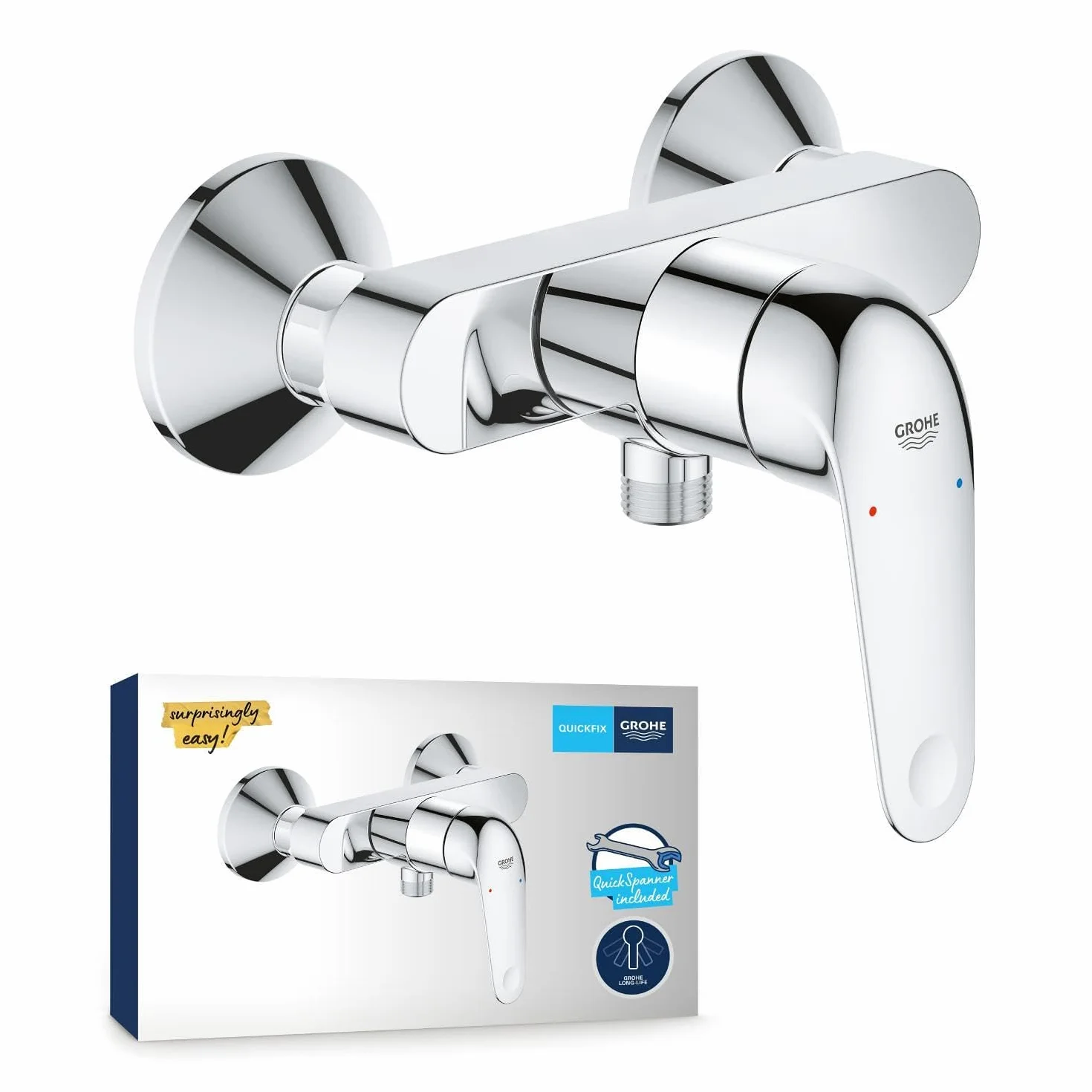 Grohe Swift Bateria Prysznicowa Ohm Chrom 19,5x14,3x10,7 cm