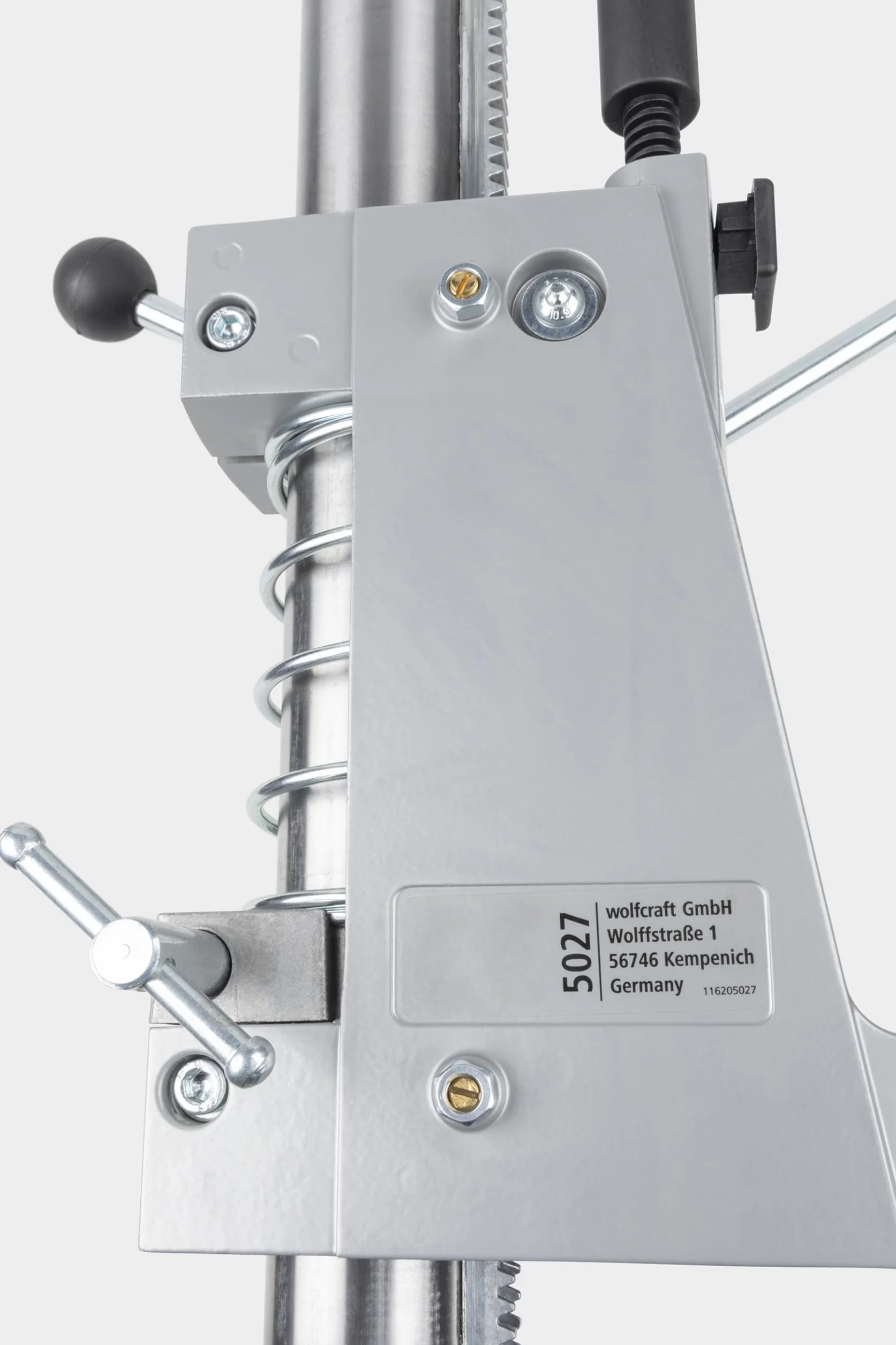 Wolfcraft Stojak Wiertarski 305 mm Srebrny
