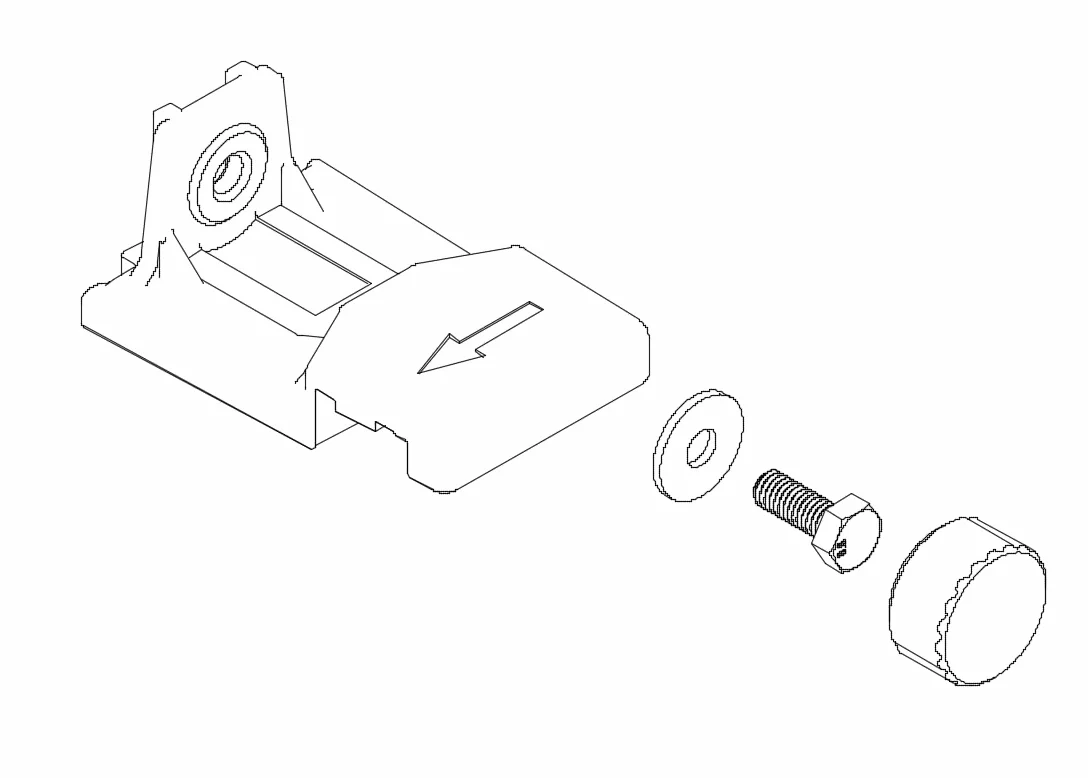 Adapter szyny do Makita RT0700CX2J DRT50Z do szyny prowadzącej