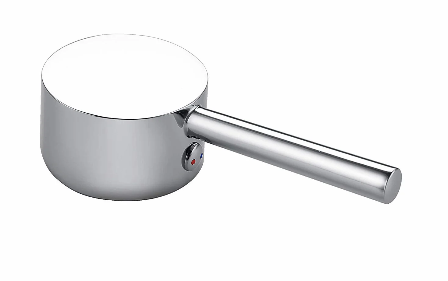 Uchwyt do kranu z wkładem 40 mm metalowy chromowany