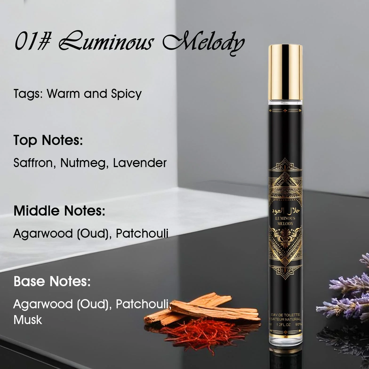 Perfumy męskie prezent dla mężczyzn, 4 sztuki, woda toaletowa dla mężczyzn z paczulą, cynamonem, wanilią, zmysłowa i pewna siebie, zapach na każdy dzień, prezent na urodziny, Walentynki, Boże