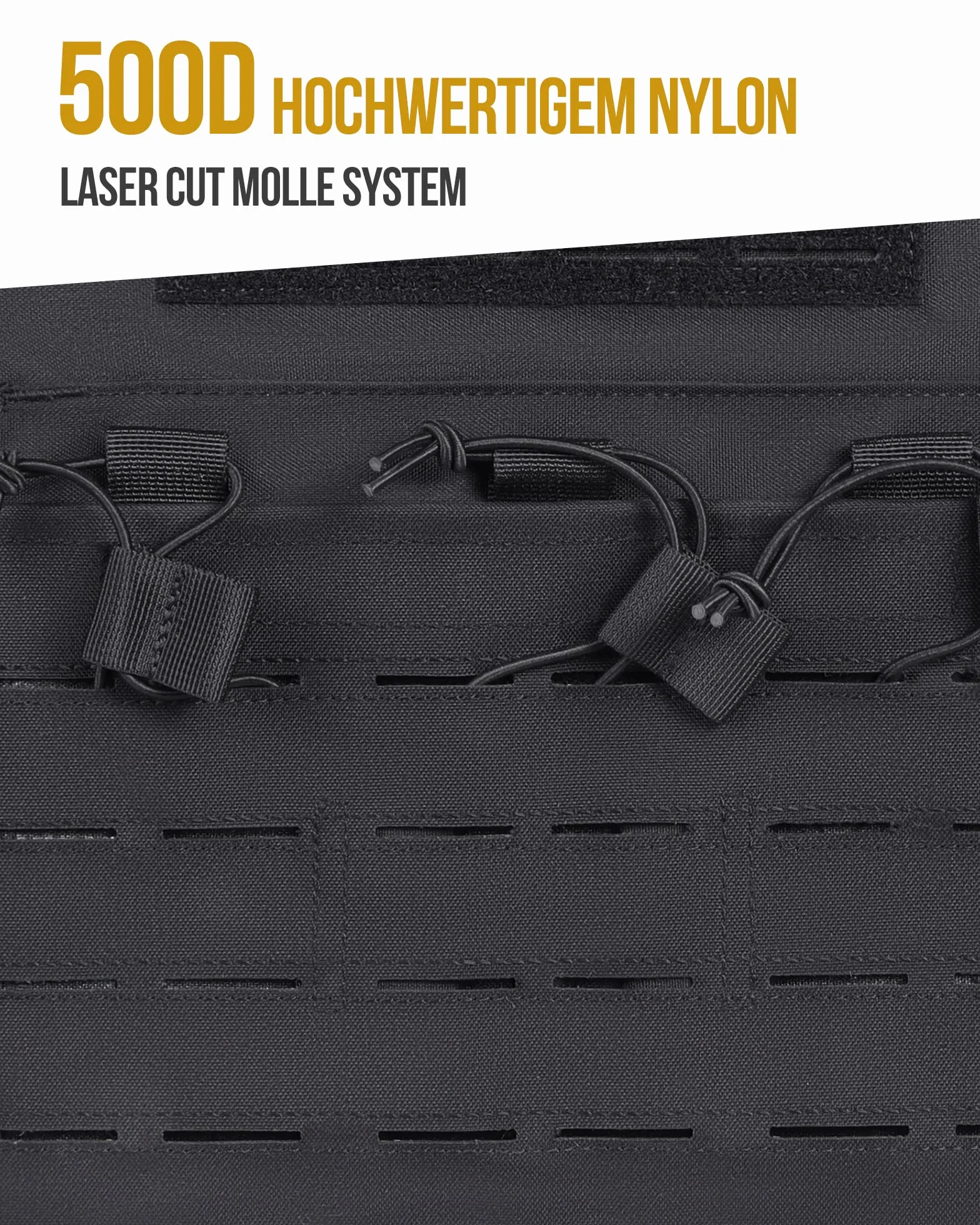 OneTigris lekka kamizelka taktyczna LCPC Laser Cut Carrier, kamizelka płytowa, opakowanie wielokrotnego użytku