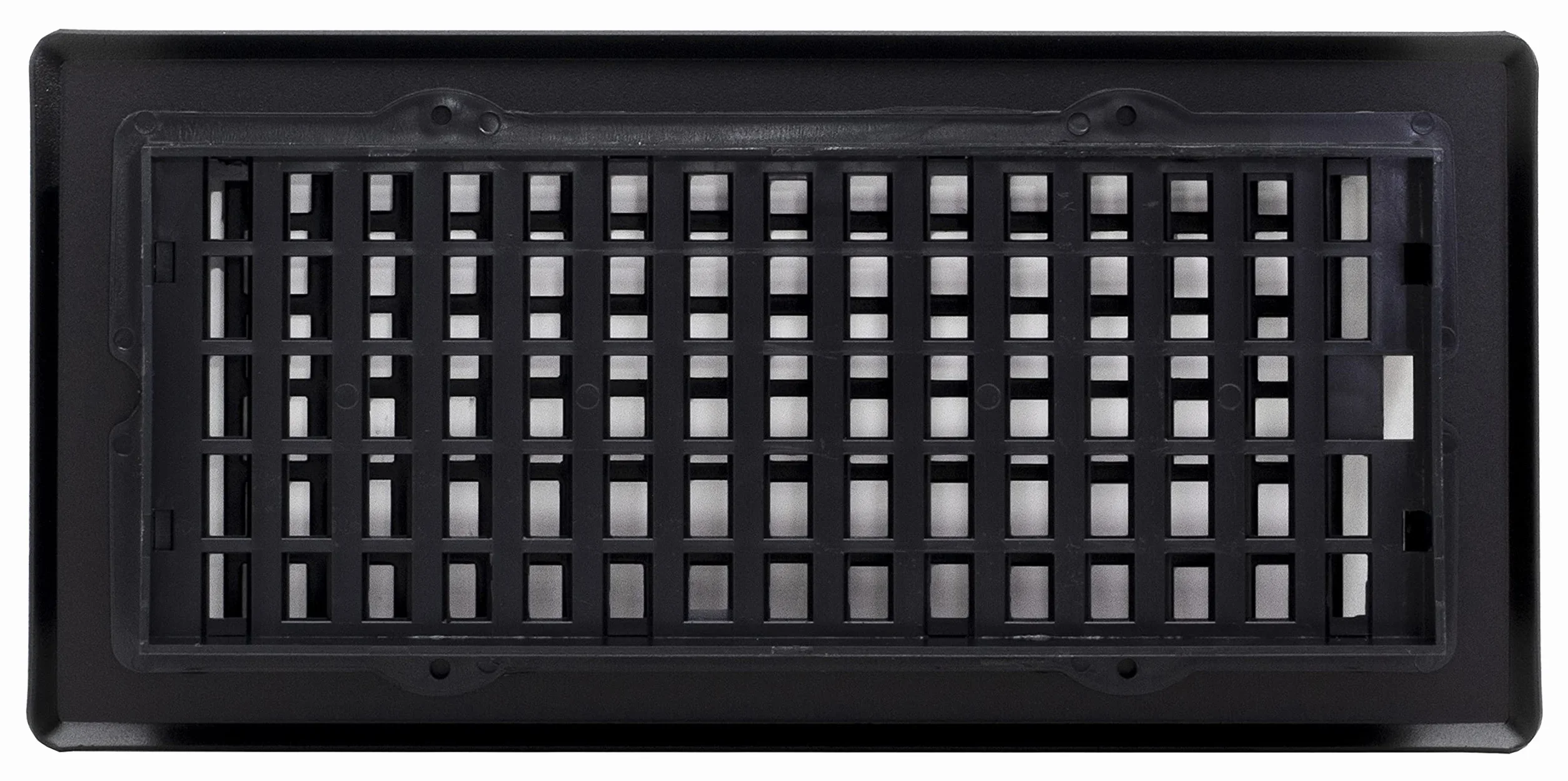 Decor Grates PL408-BLK plastikowa deska podłogowa 10 cm x 20 cm czarna