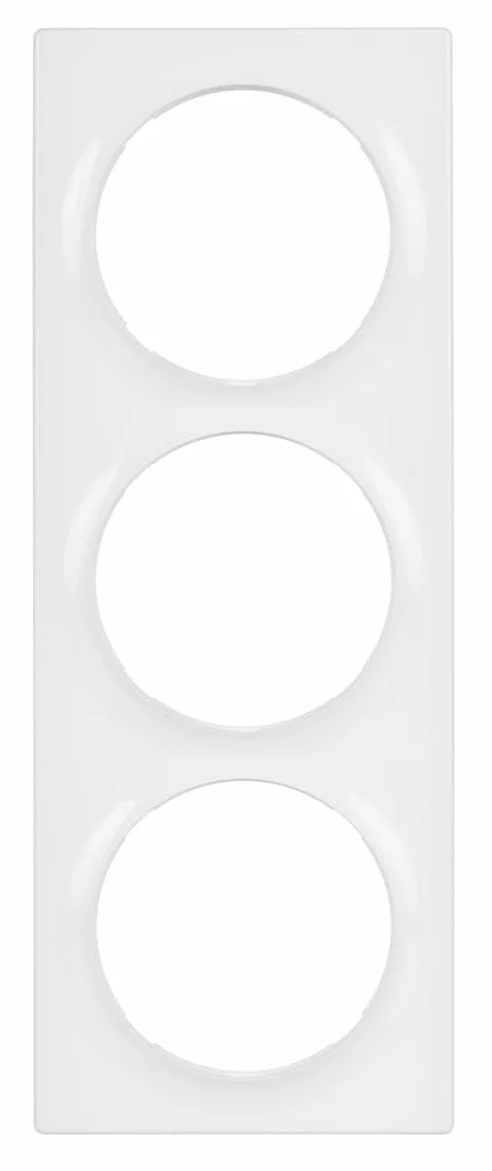 FIBARO Biała 3-krotna Pokrywa Walli do Przełącznika lub Gniazdka