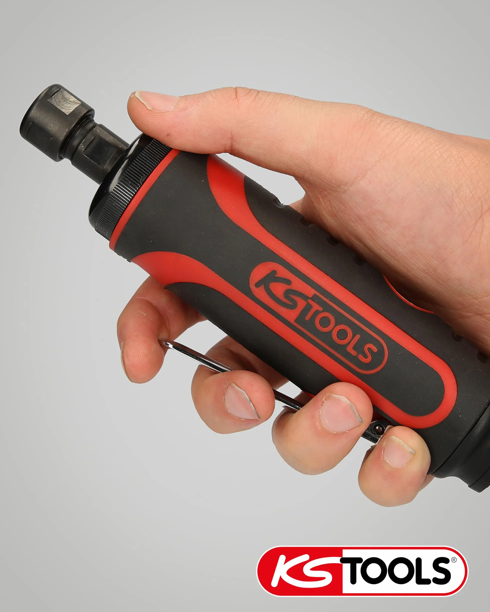 KS Tools 515.5410 Pneumatyczna szlifierka prosta 23.000 obr./min