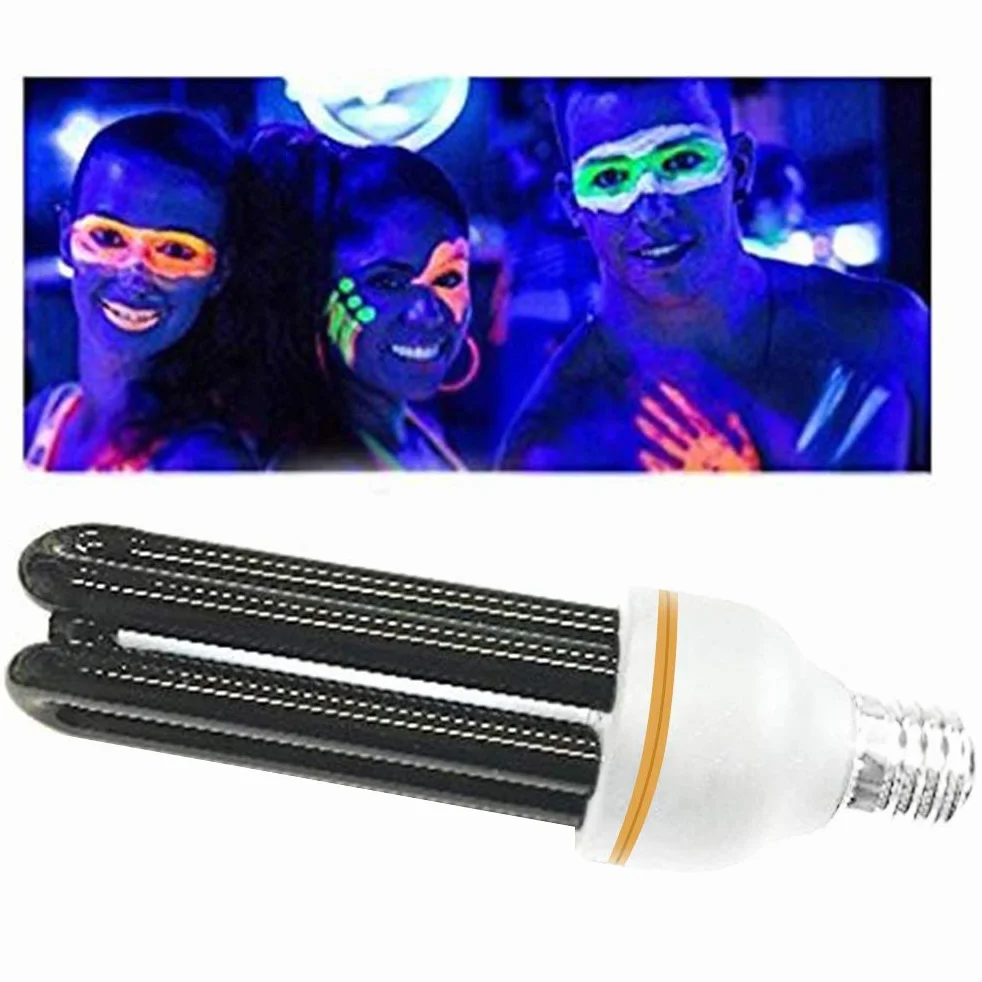 Światło UV E27 15 W CFL 110 V/220 V czarne do klubu nocnego