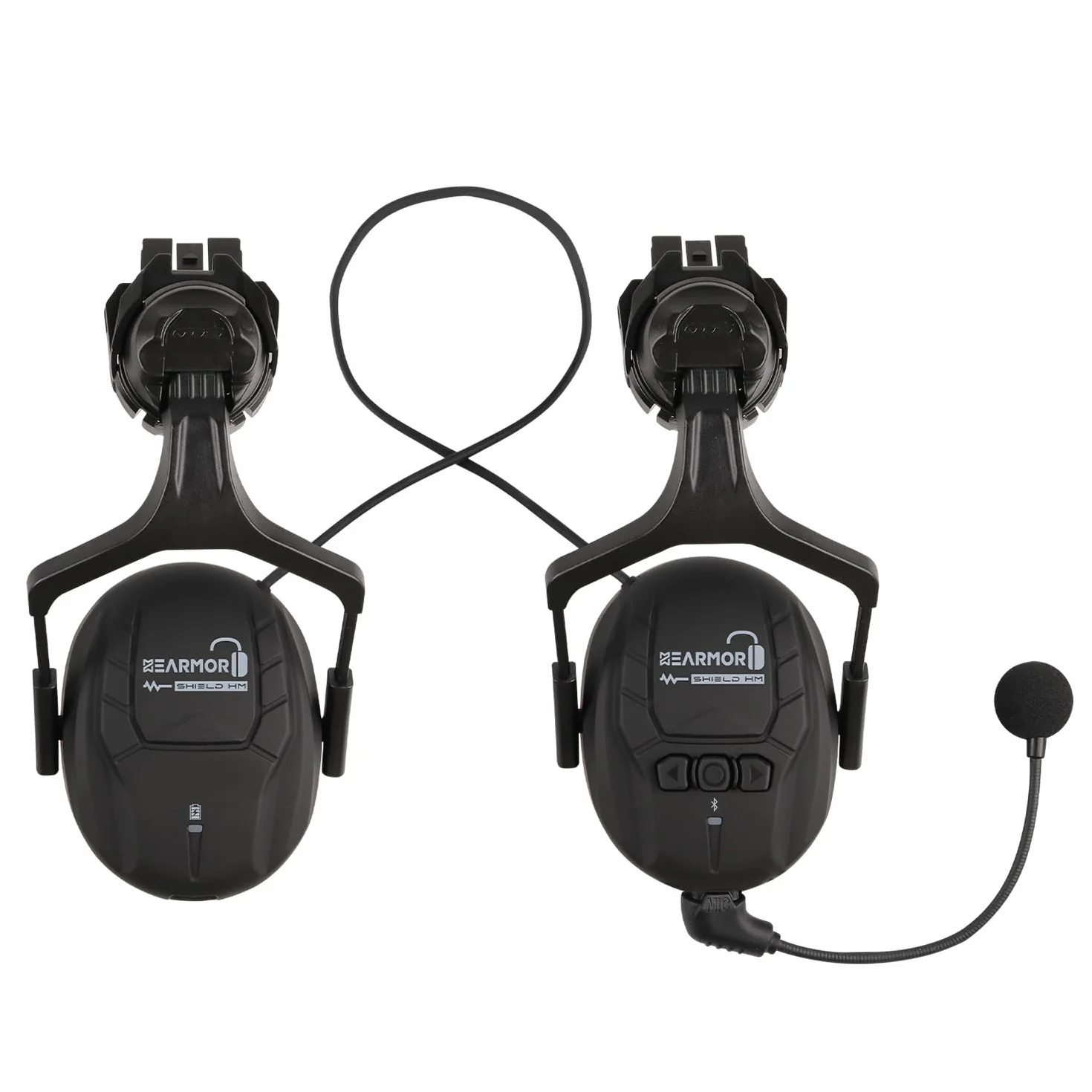 HEARMOR Ochrona słuchu Bluetooth SNR 32 dB, zamocowana na kasku
