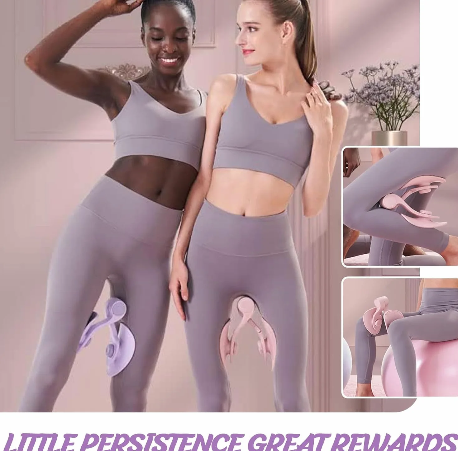 LeapBeast Hip Trainer trener mięśni dna miednicy, przyrząd treningowy do kobiecych pośladków, korekcji pośladków, ramion, nóg i nóg