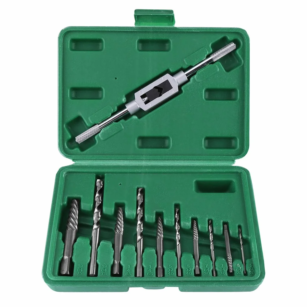 Zestaw wykrętaków do śrub Jectse 11 szt. 2,0-7,5 mm stal narzędziowa HHS