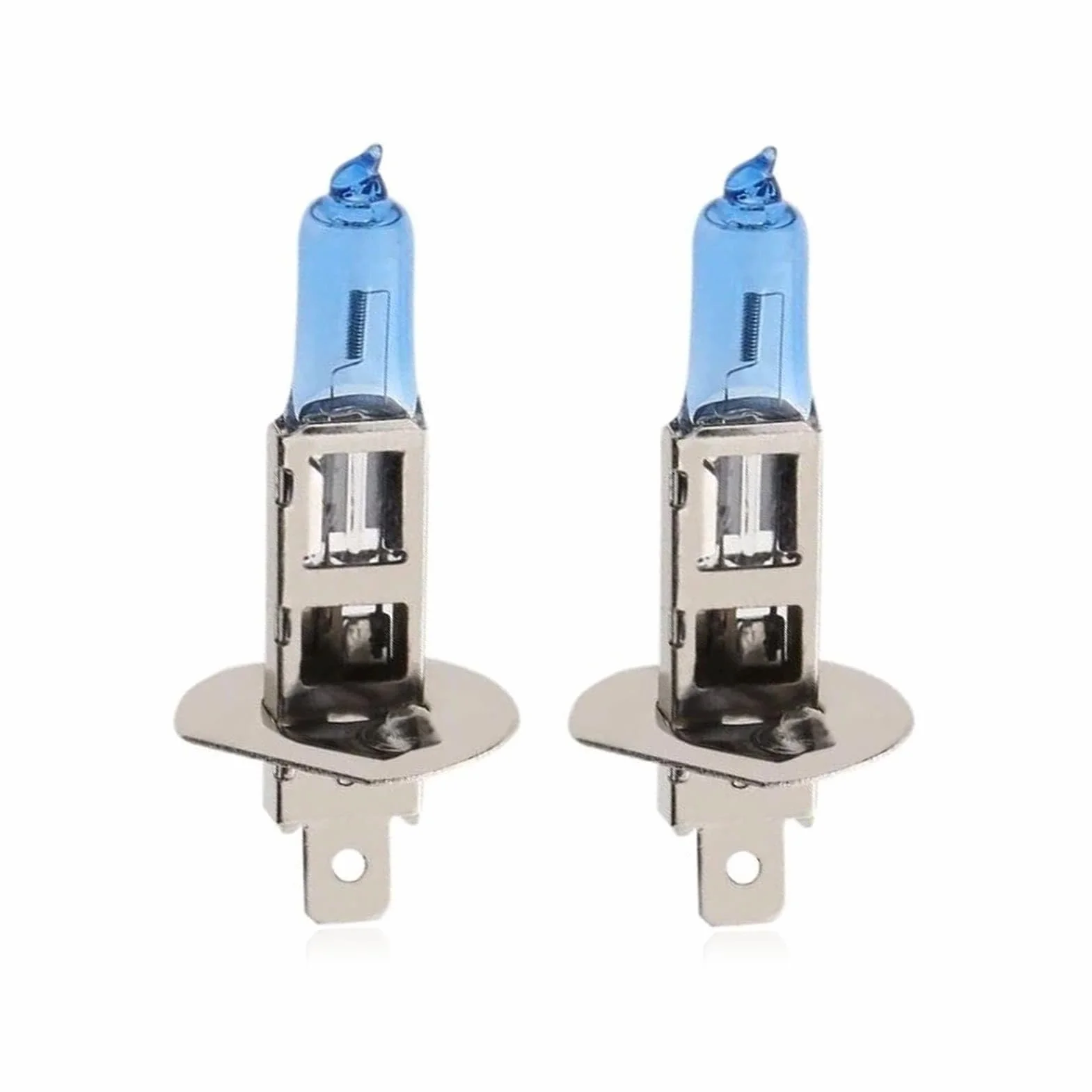 H1 12V 60W 6500K Żarówka Halogenowa Reflektora Białe Światło 2 Sztuki