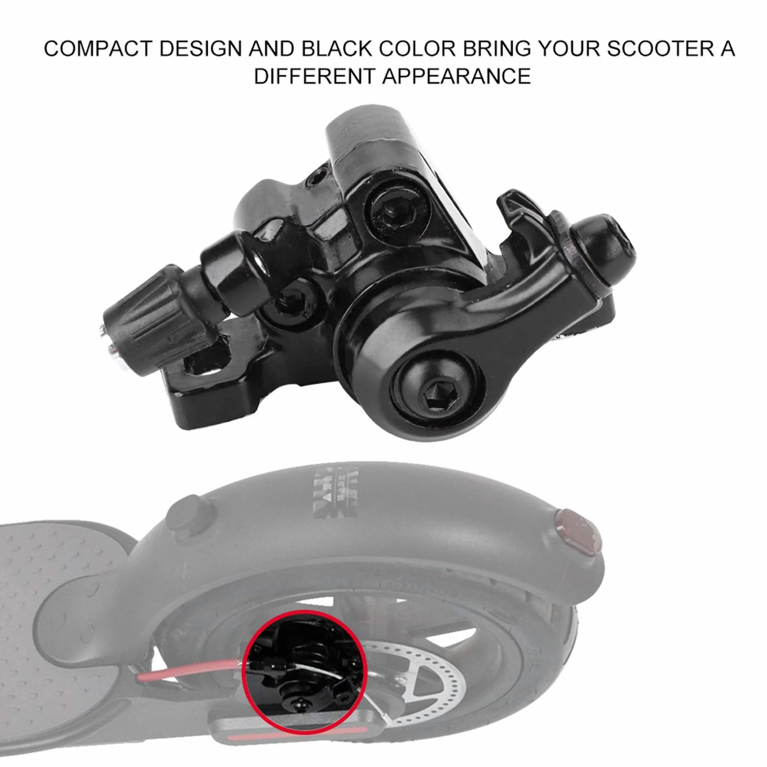 zestaw hamulcowy skuter, hamulec xiaomi 365, zacisk hamulcowy xiaomi m365