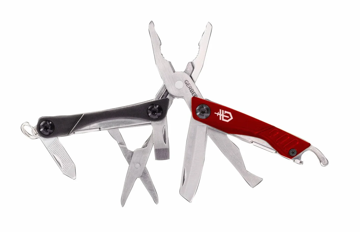 Gerber Dime Pocket Multi-tool Narzędzie wielofunkcyjne 12 funkcji czerwone 31-003622