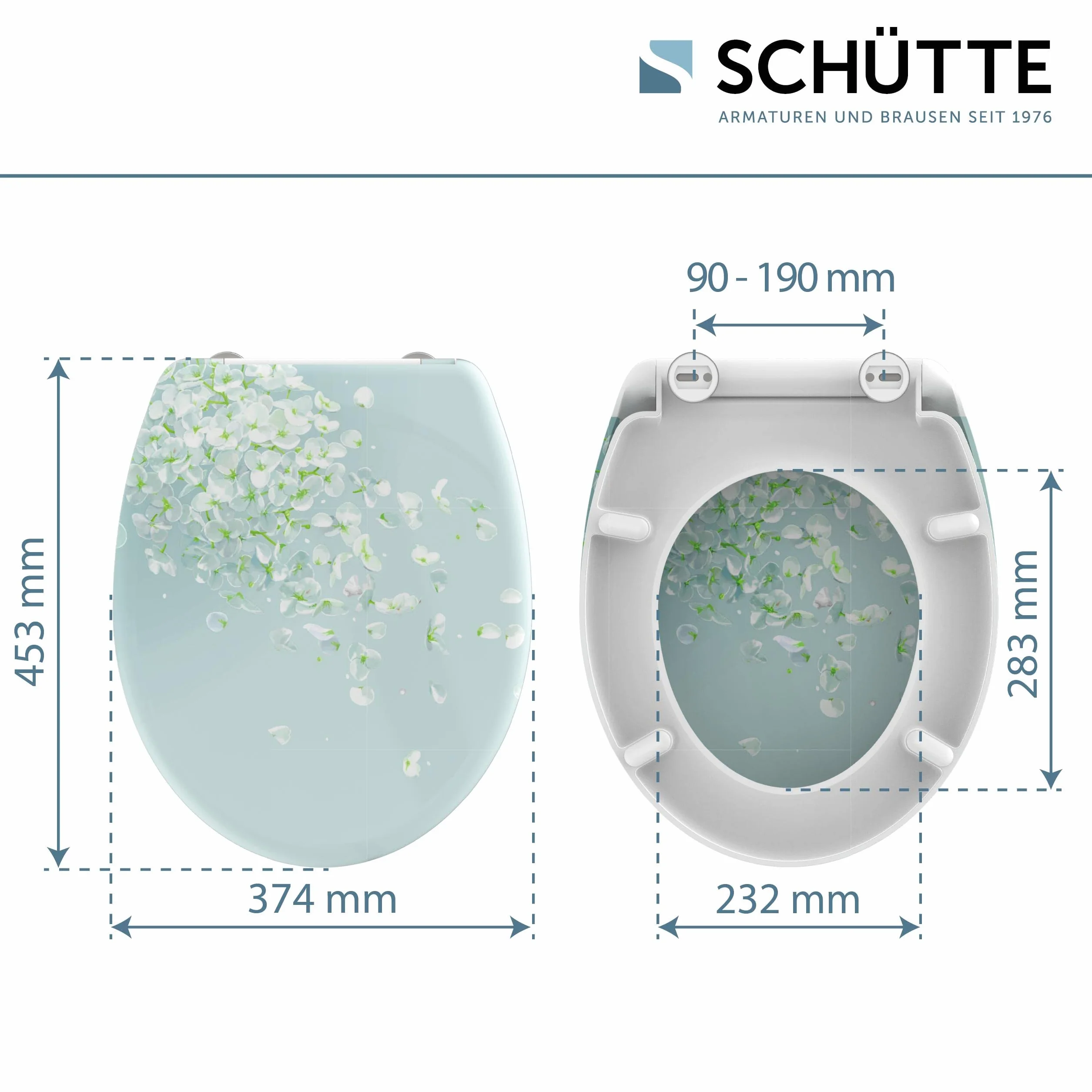 Schütte Deska sedesowa Duroplast ciche zamykanie szybkozłączka 150 kg