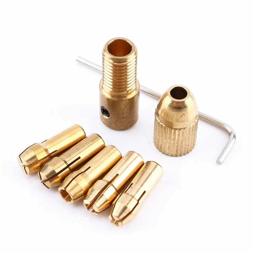 8 szt. uchwyt wiertarski 0,5 mm-3 mm zestaw wierteł ręcznych Micro Twist