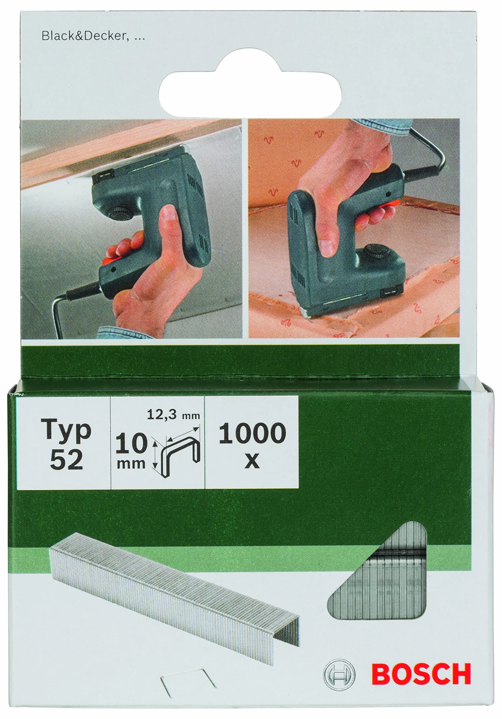 Bosch zszywacz typ 52 12,3 x 1,25 x 10 mm akcesoria