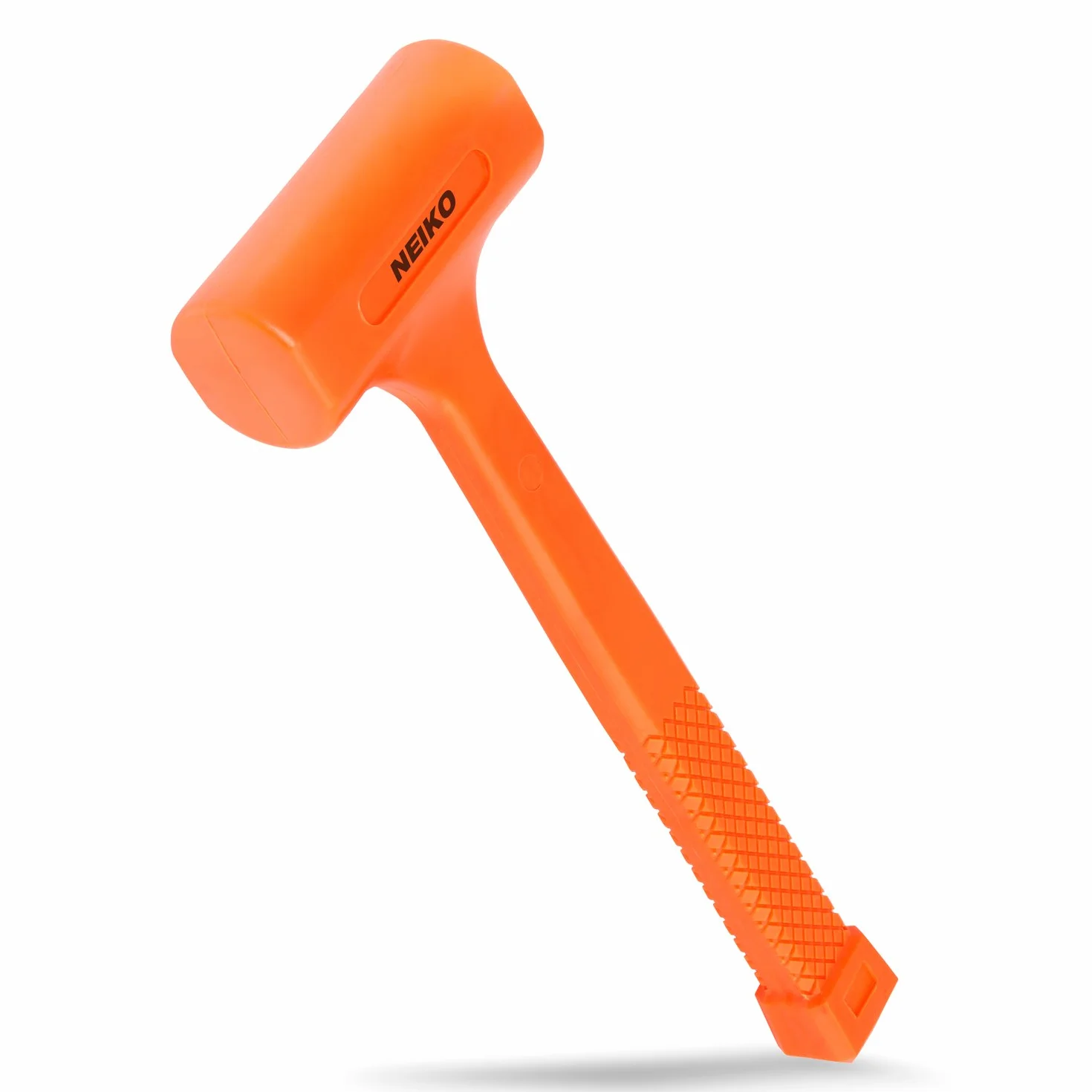 Neiko 02846A 0.5 kg Dead Blow Hammer Neon Orange Unibody Molded Odporny na iskry