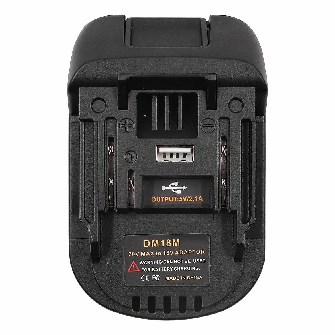 Namvo Adapter DM18M do Elektronarzędzi Makita 18 V na 20 V lub Milwaukee M18