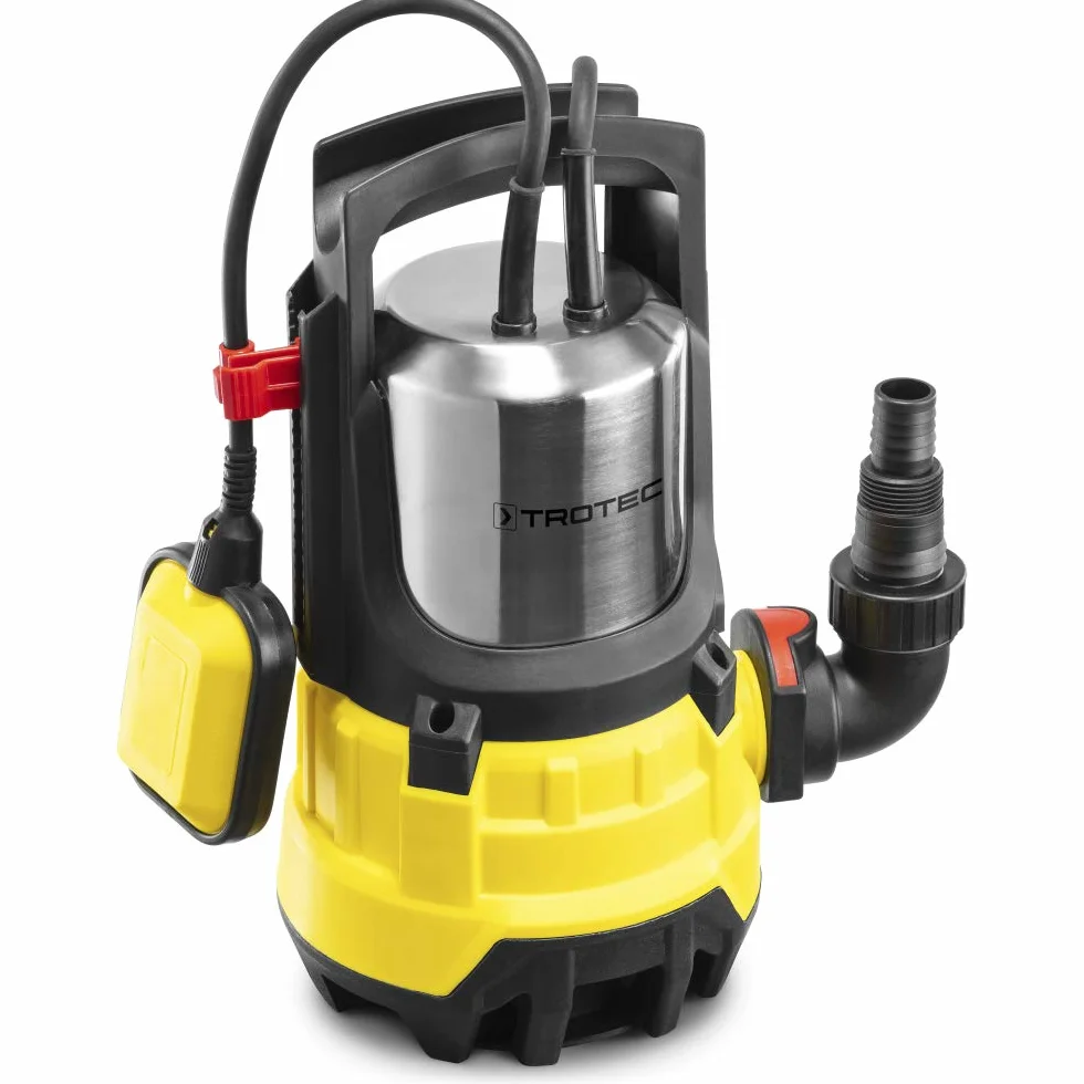 TROTEC Pompa zanurzeniowa TWP 11000 ES - wydajność 20000 l/h, moc 1100 W, głębokość zanurzenia maks. 7 m