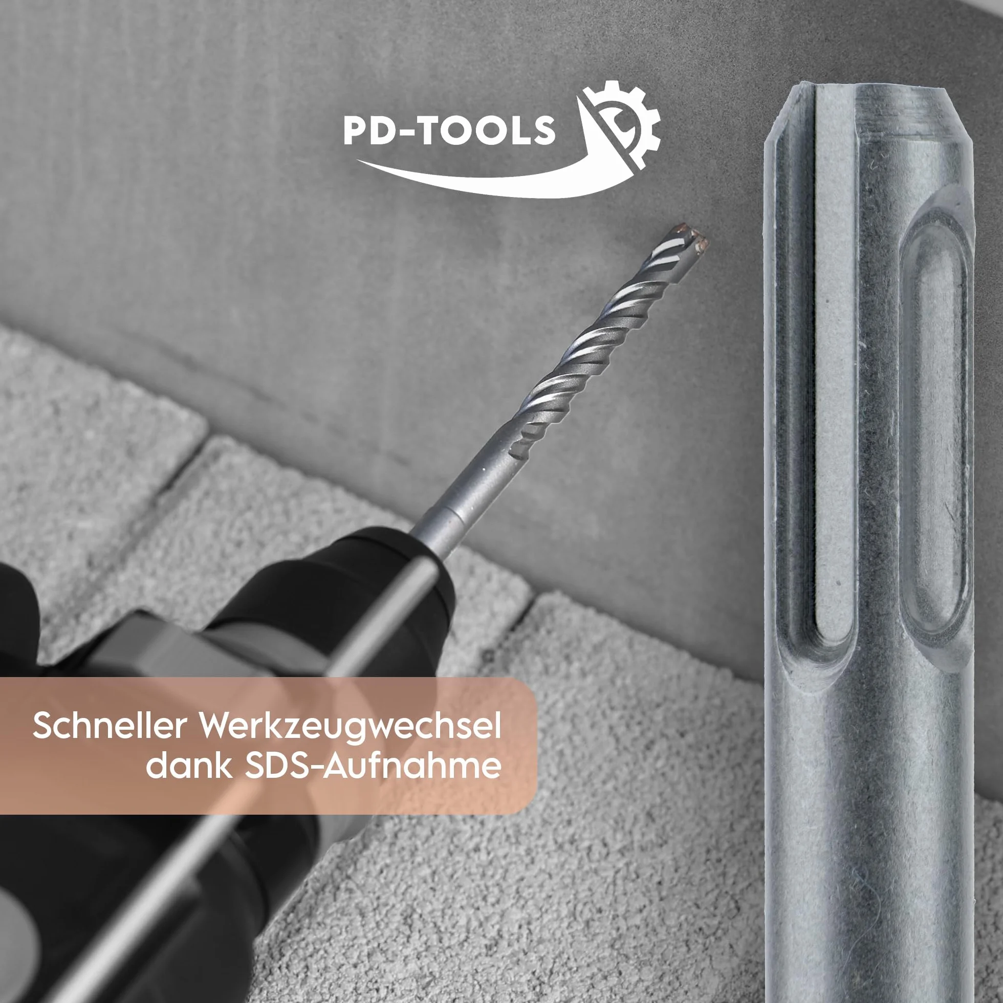 SDS Plus wiertło Quattro Ø 10 x 160 mm do betonu, żelbetonu, kamienia i muru