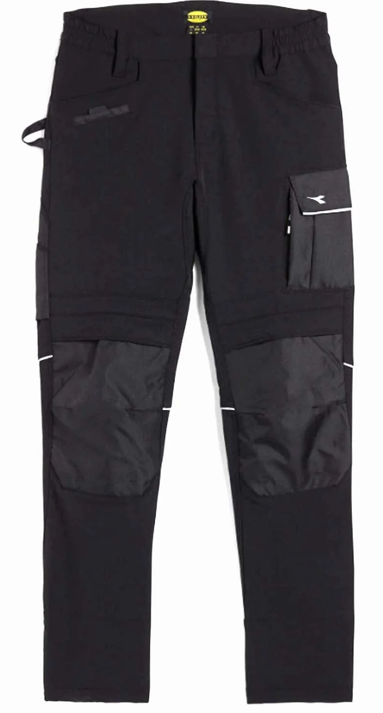 Diadora Utility Carbon Performance Spodnie robocze - Czarne XXL