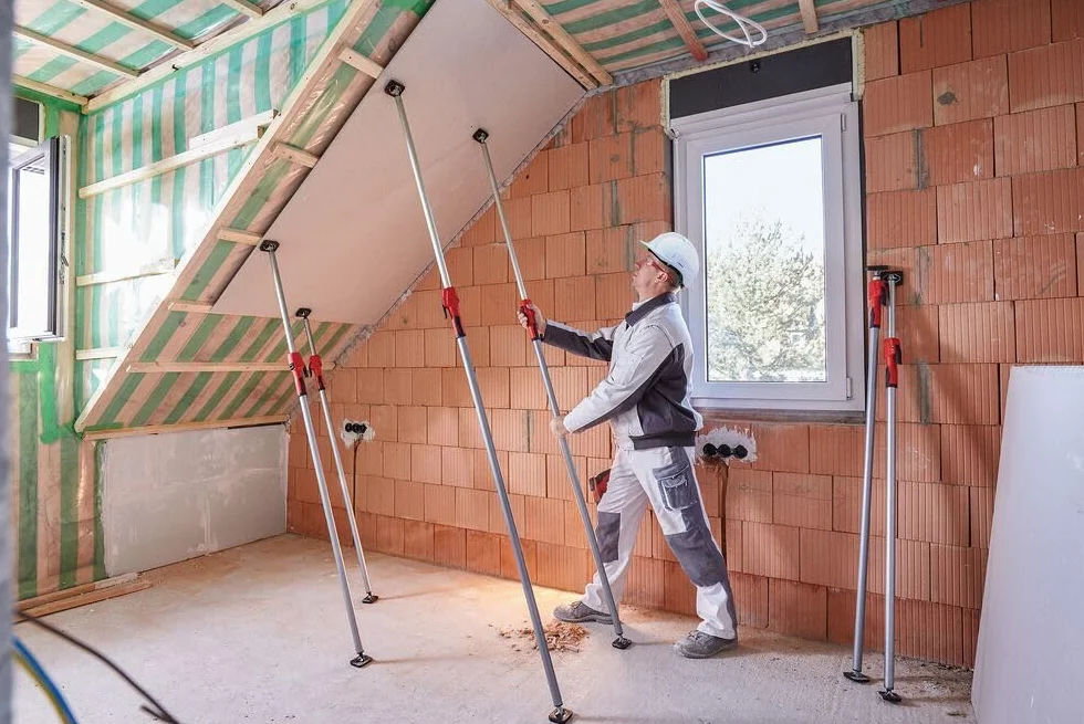 BESSEY Podpórka sufitowa montażowa STE150, regulacja 900-1500 mm, 2,29 kg