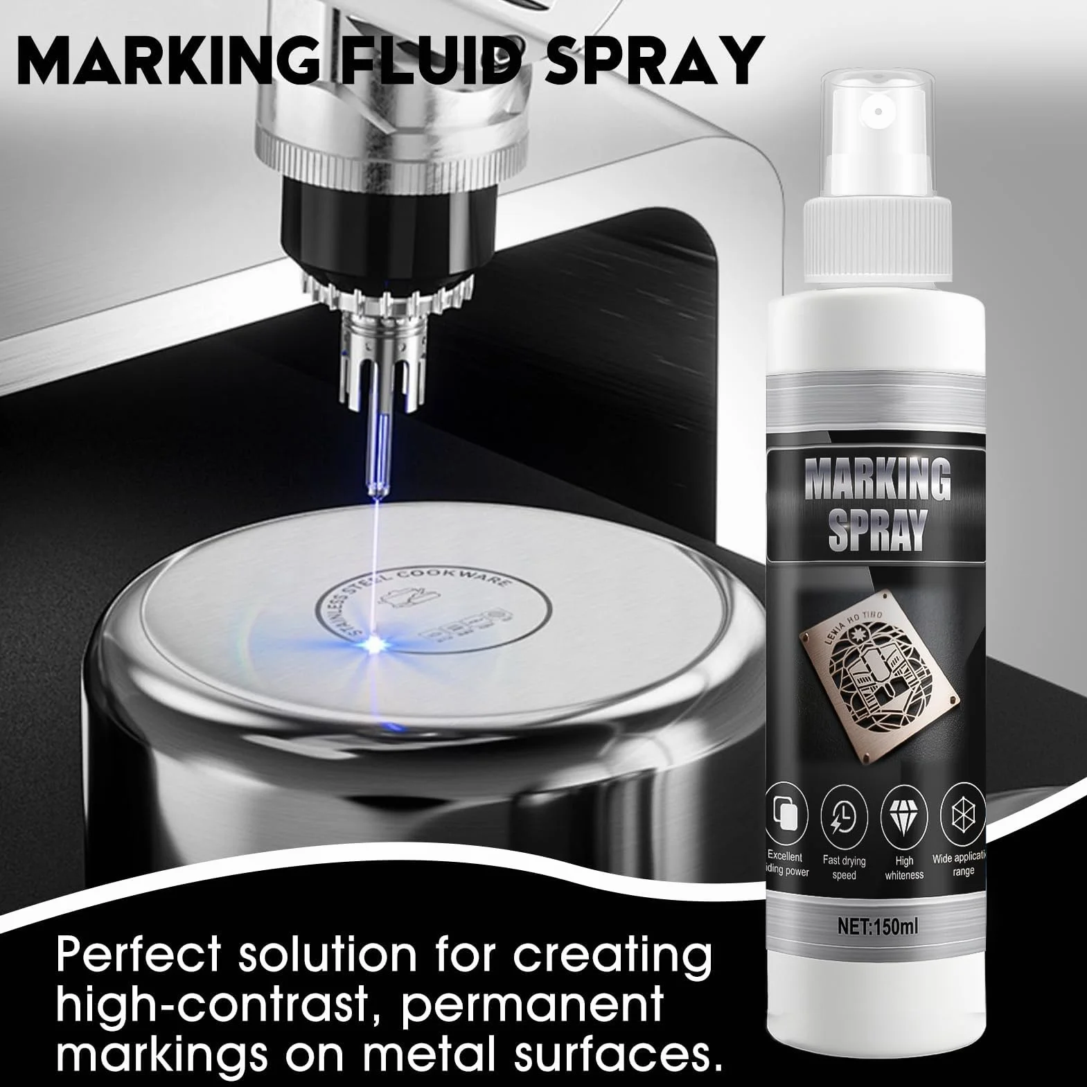 Spray do znakowania laserowego, 150 ml